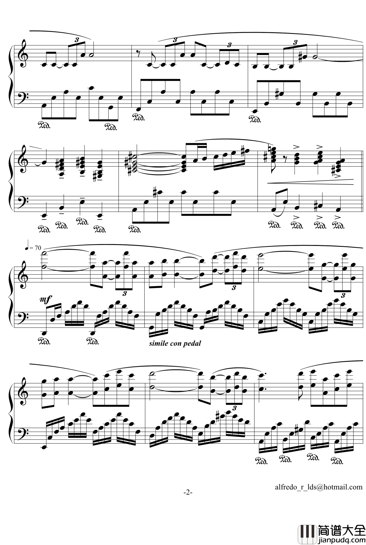 Love_Story3.30钢琴谱_克莱德曼