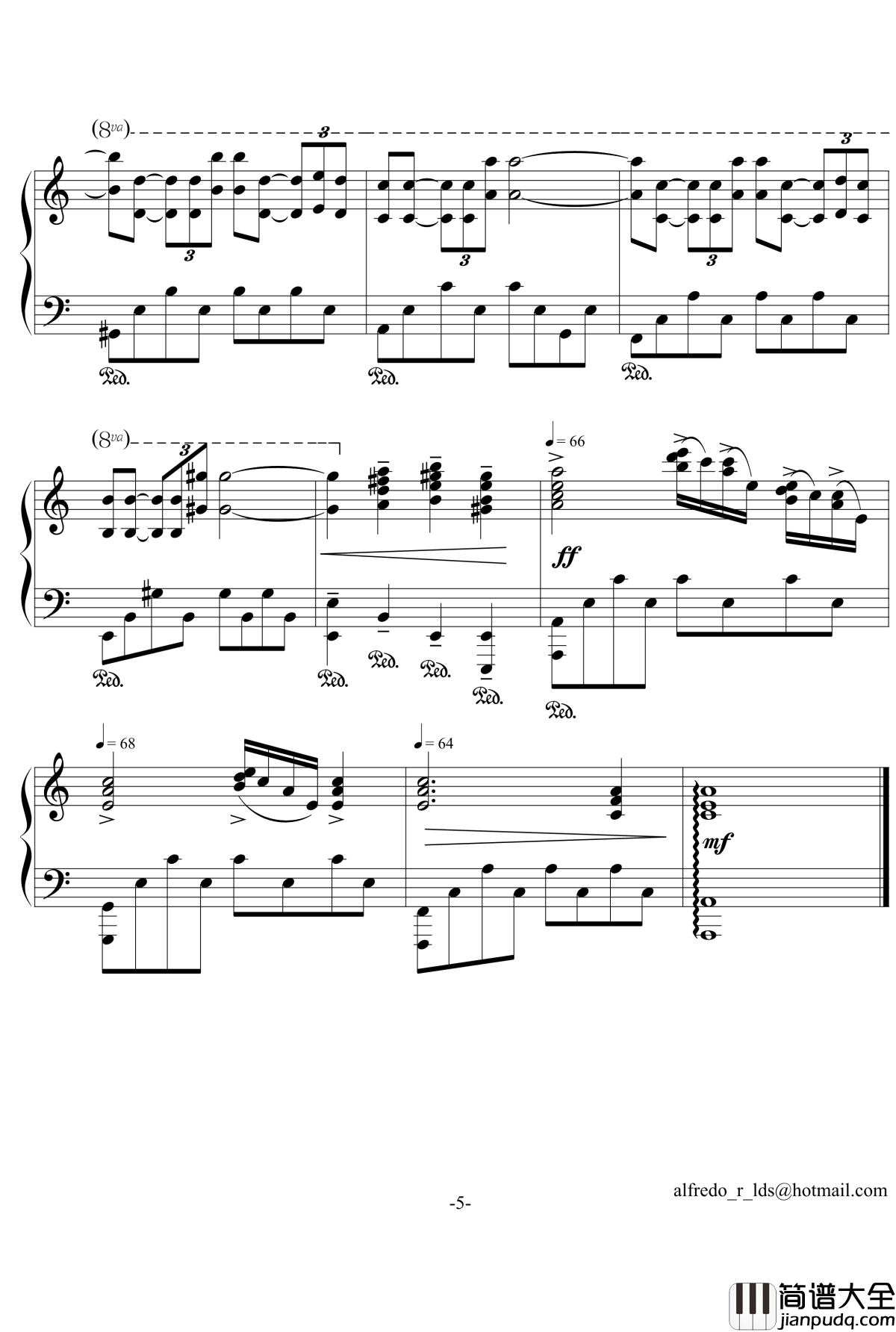 Love_Story3.30钢琴谱_克莱德曼