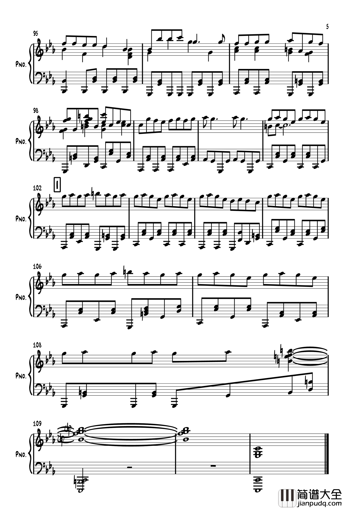 エイリアン　エイリアン钢琴谱_Alien_Alien_初音ミク