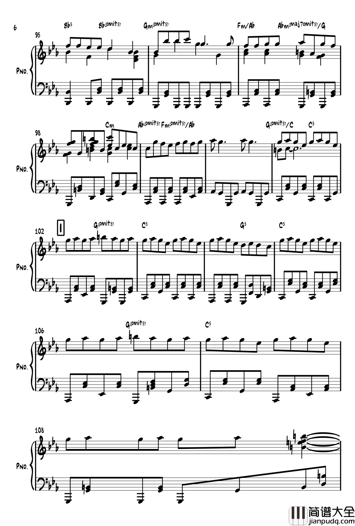 Alien_Alien钢琴谱_外星人_外星人_娜娜X初音ミク