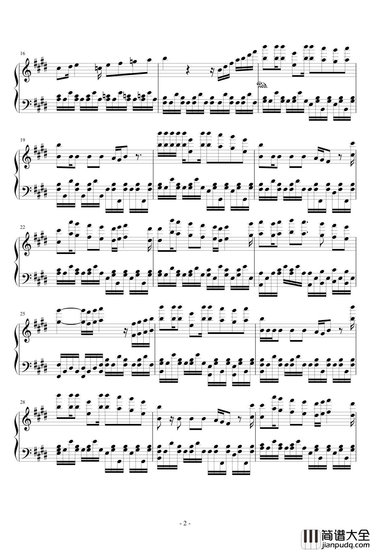 未来の答え钢琴谱_乃木坂46