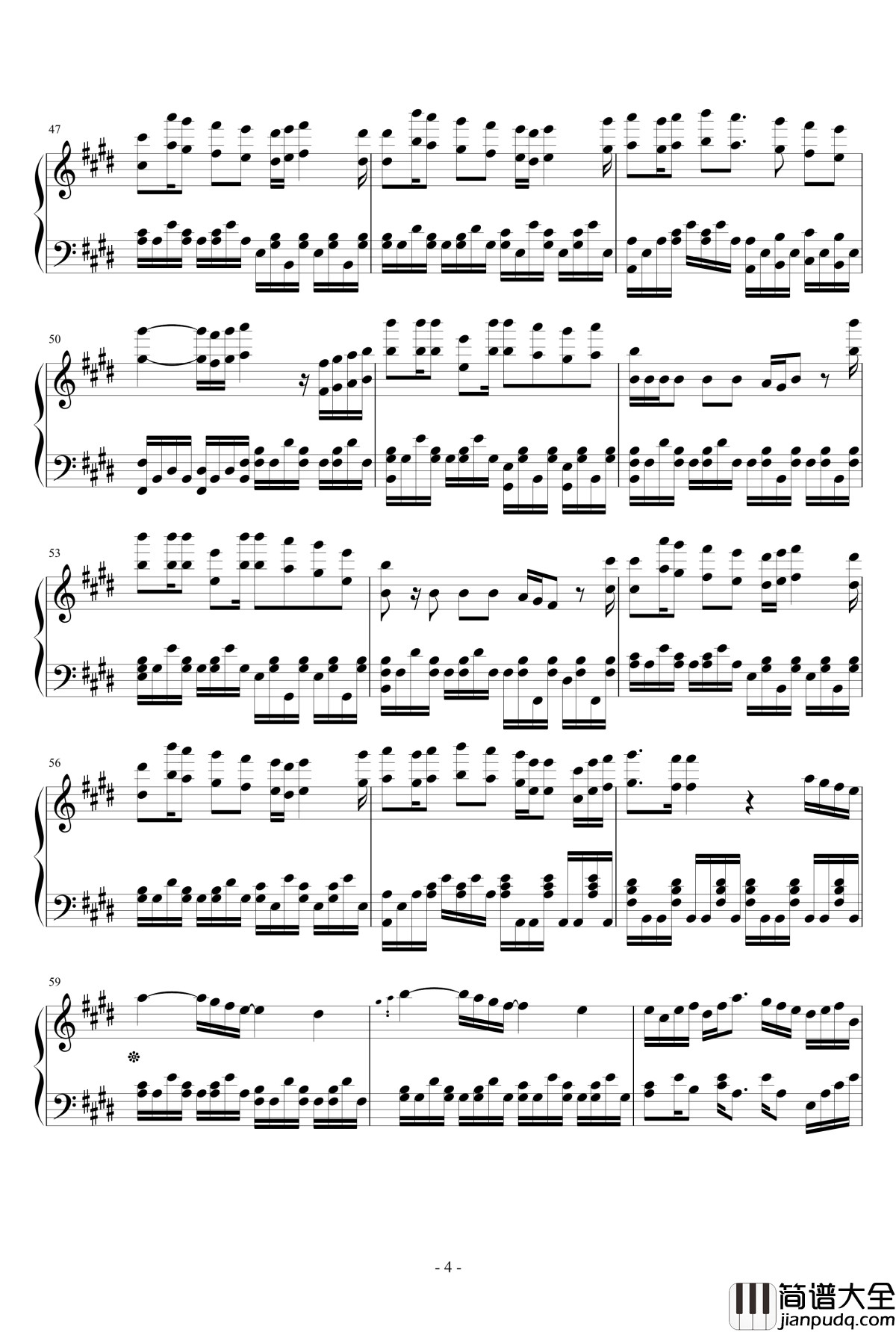 未来の答え钢琴谱_乃木坂46