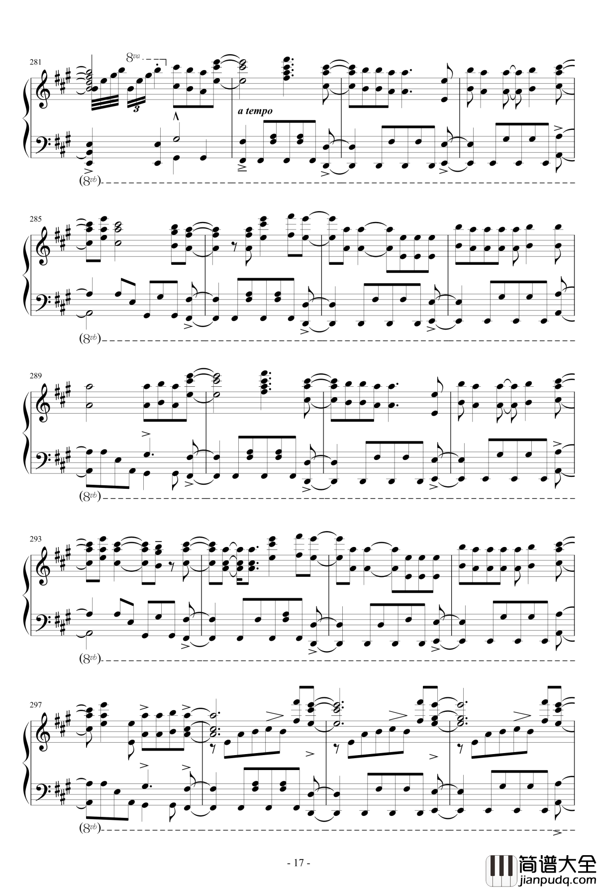 Vocaloid歌曲串烧2017钢琴谱_触手猴