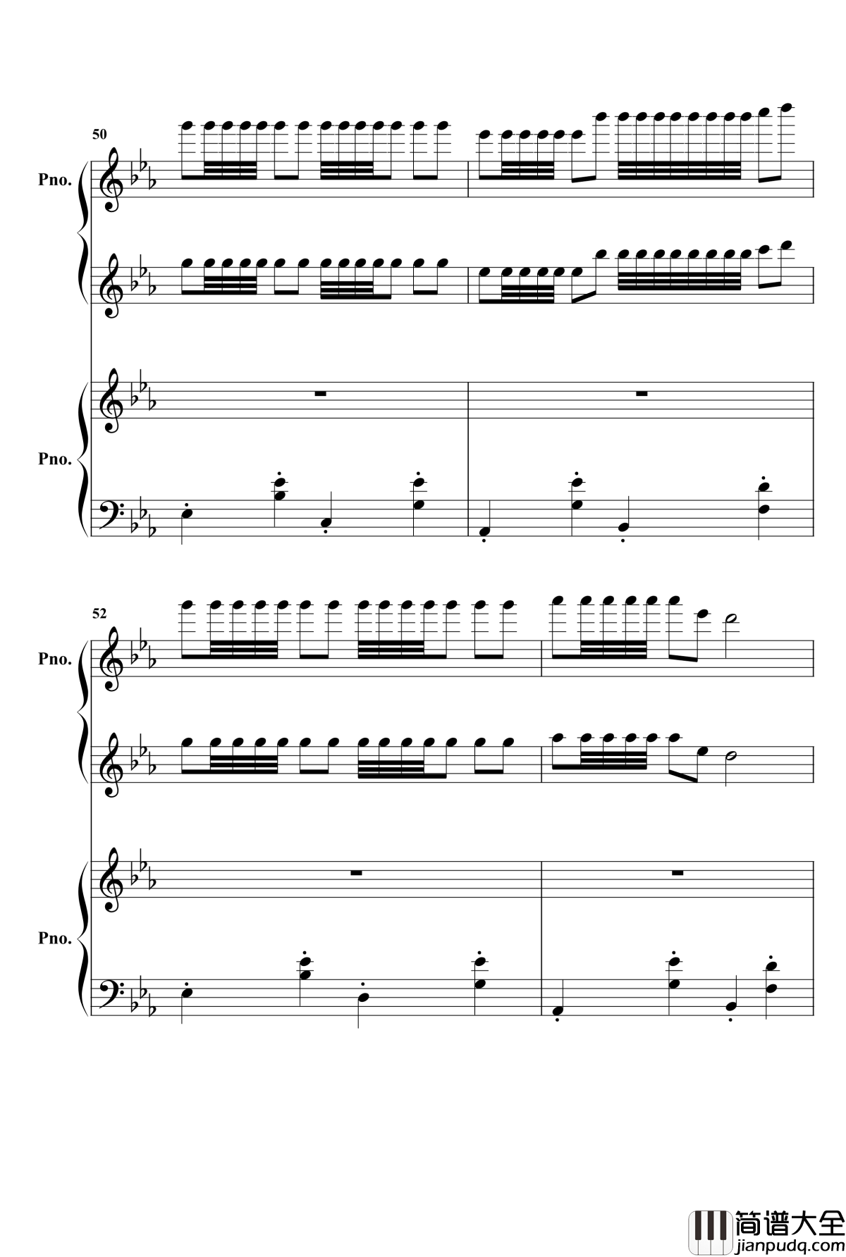 欢沁钢琴谱_两架钢琴_林海