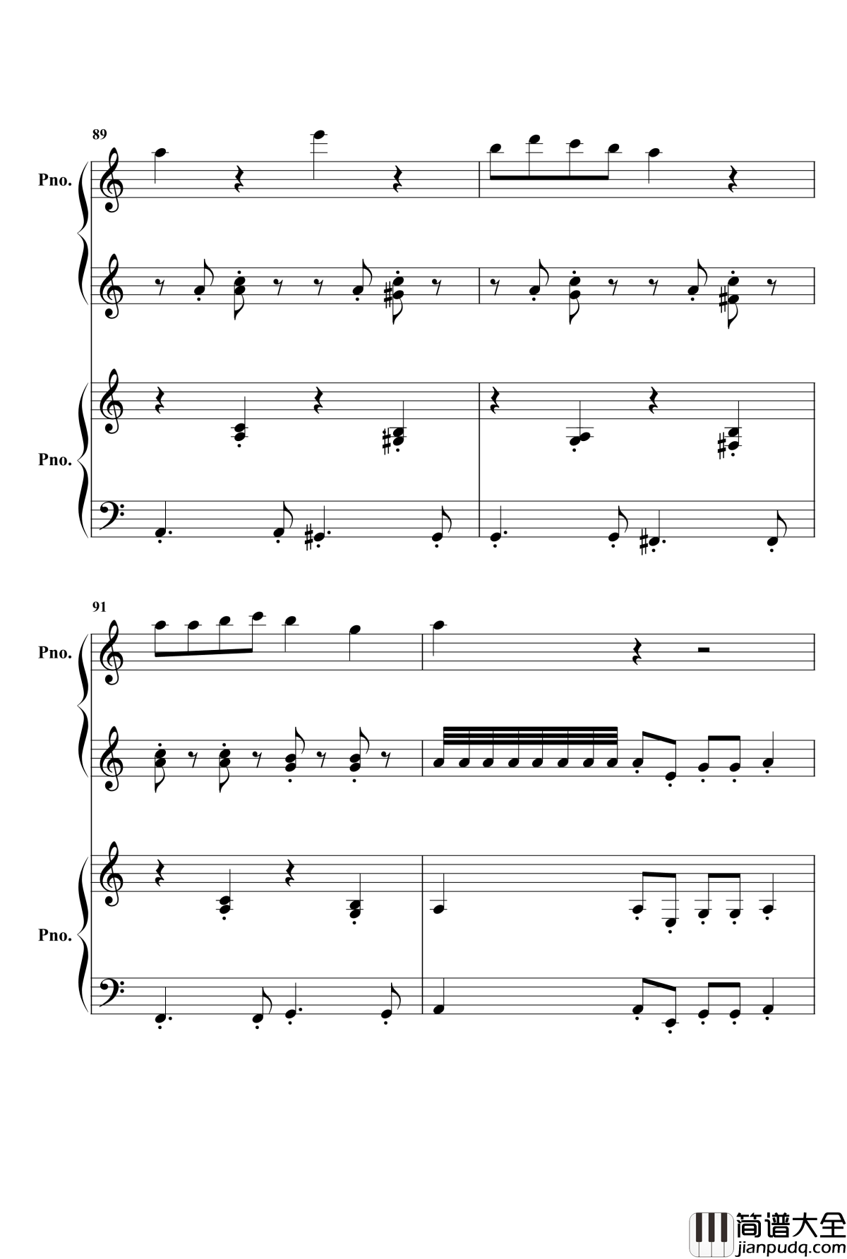 欢沁钢琴谱_两架钢琴_林海