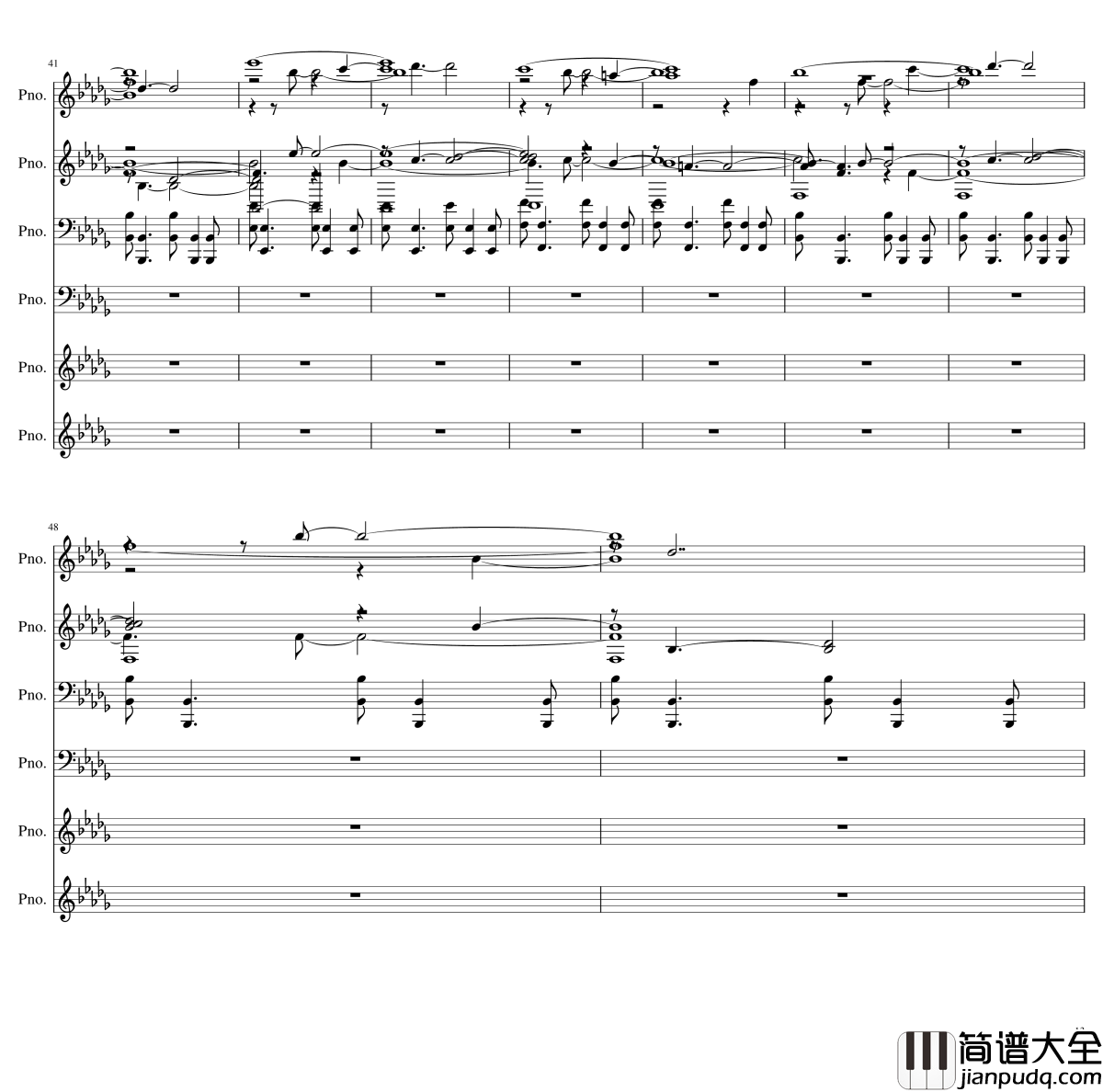 两小时挑战钢琴谱__黑化