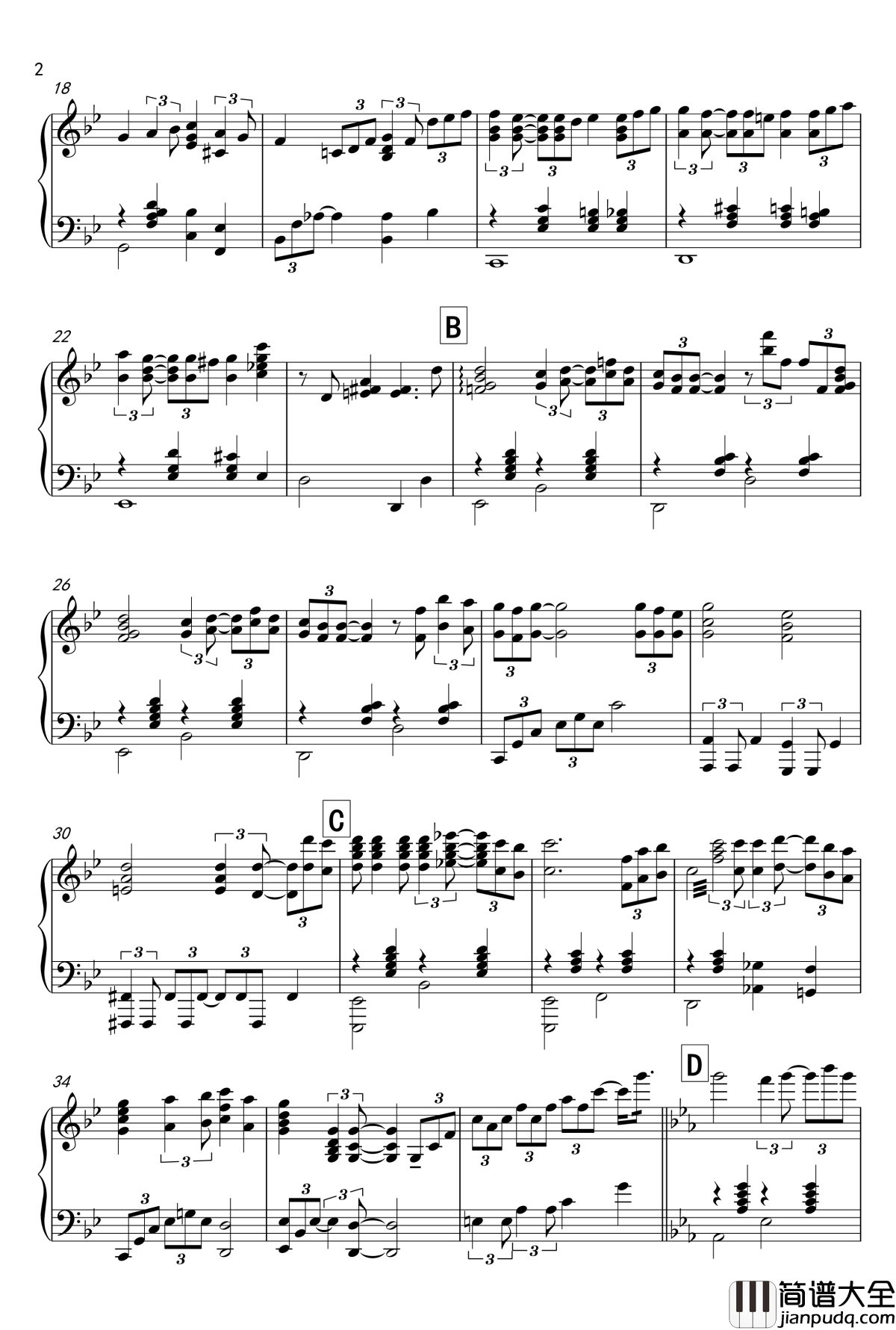 Capriccio_grottesca钢琴谱_半璧