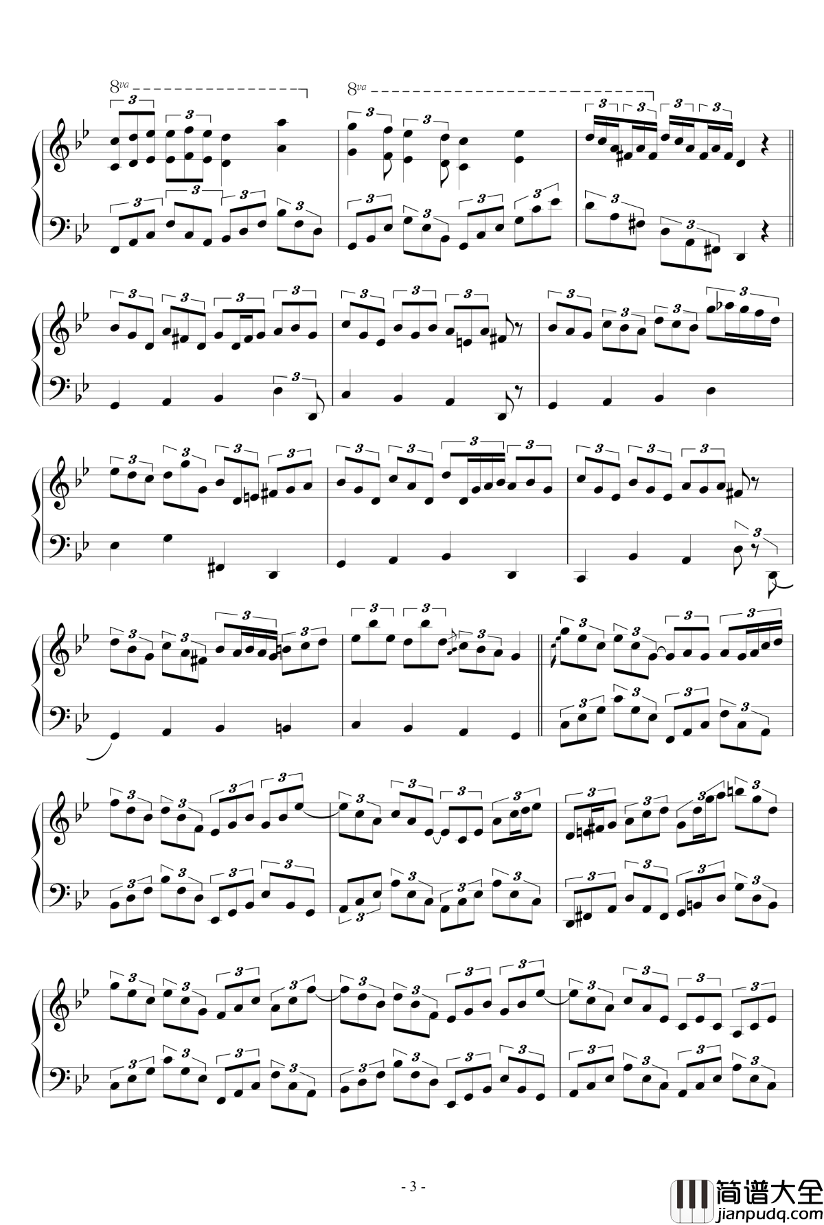 梦到内河钢琴谱_张国荣