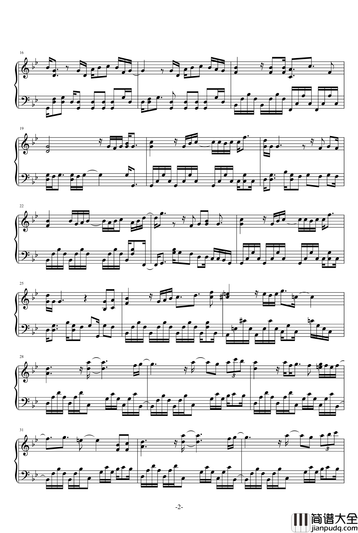 拳皇98主角队BGM钢琴谱_Esaka