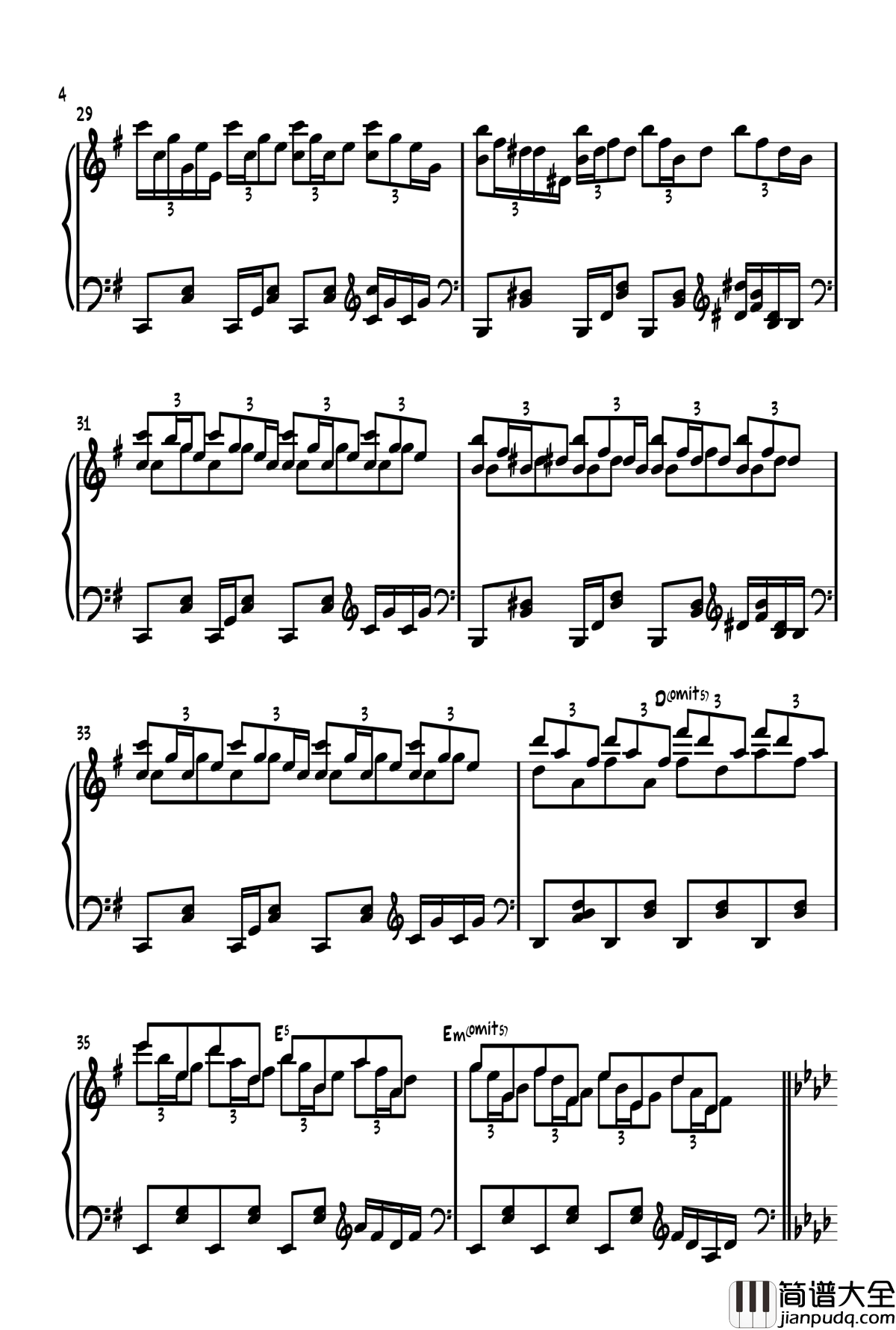 旅人1970钢琴谱_ヴォヤージュ１９７０_zun