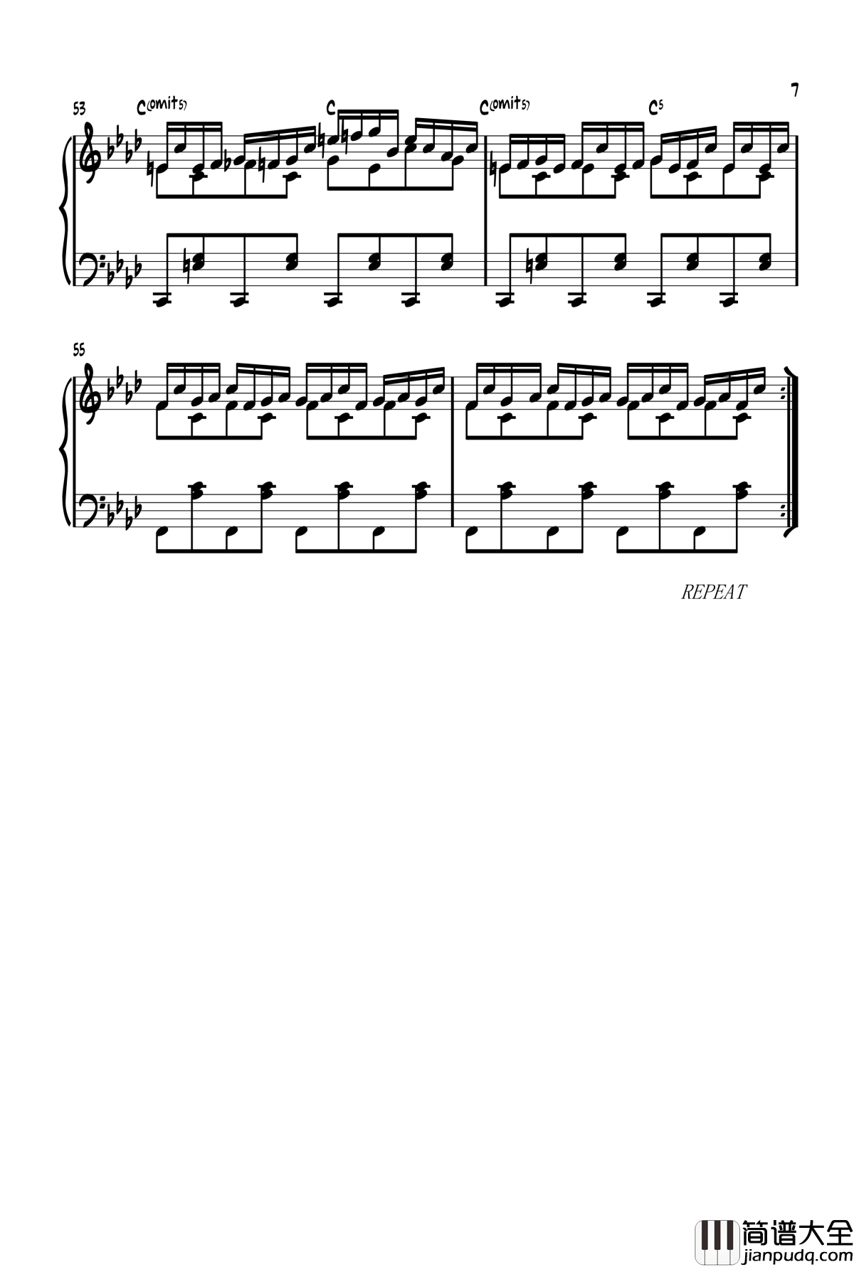 旅人1970钢琴谱_ヴォヤージュ１９７０_zun