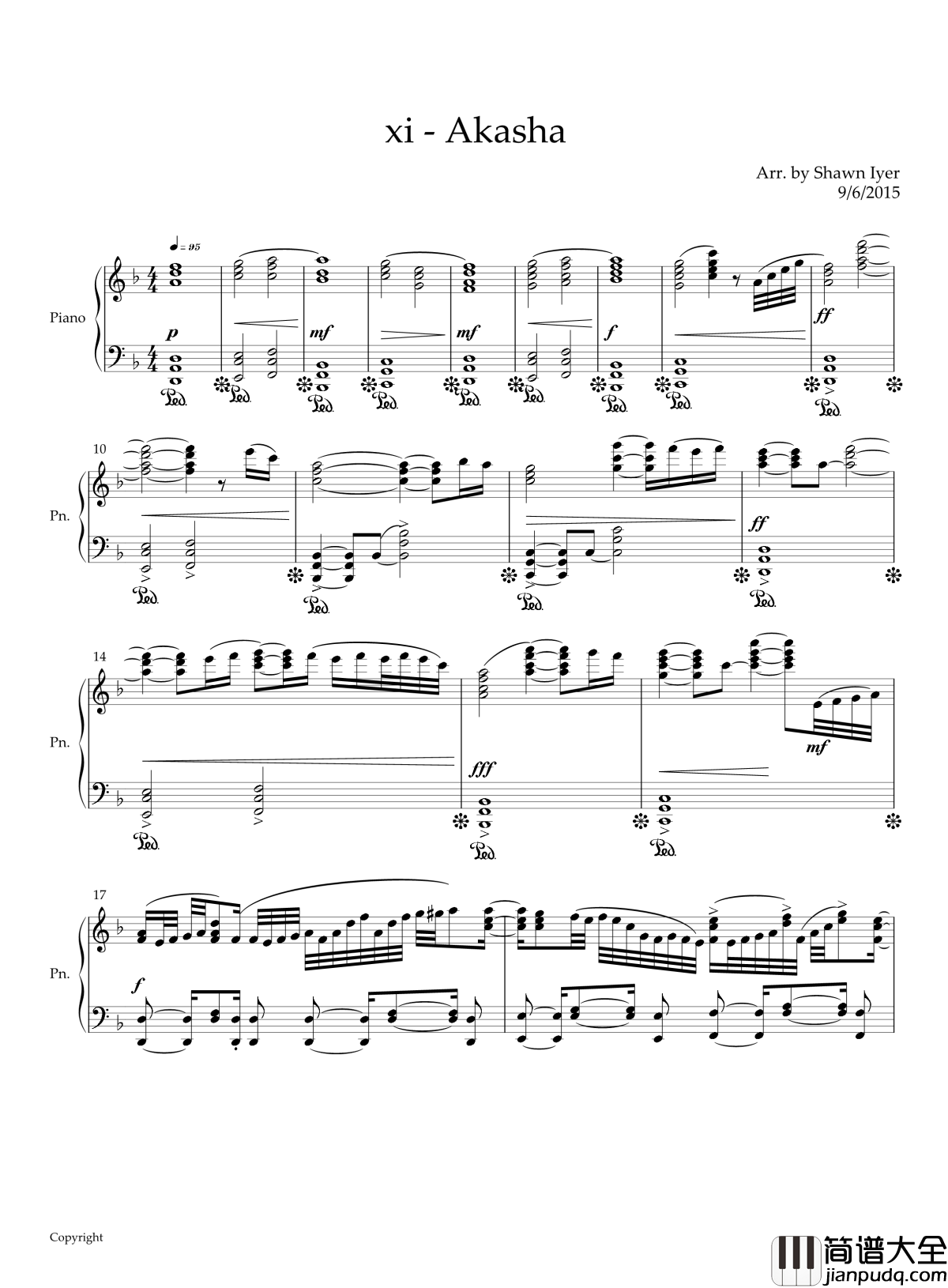 akasha钢琴谱_xi_Fate/hollow_ataraxia