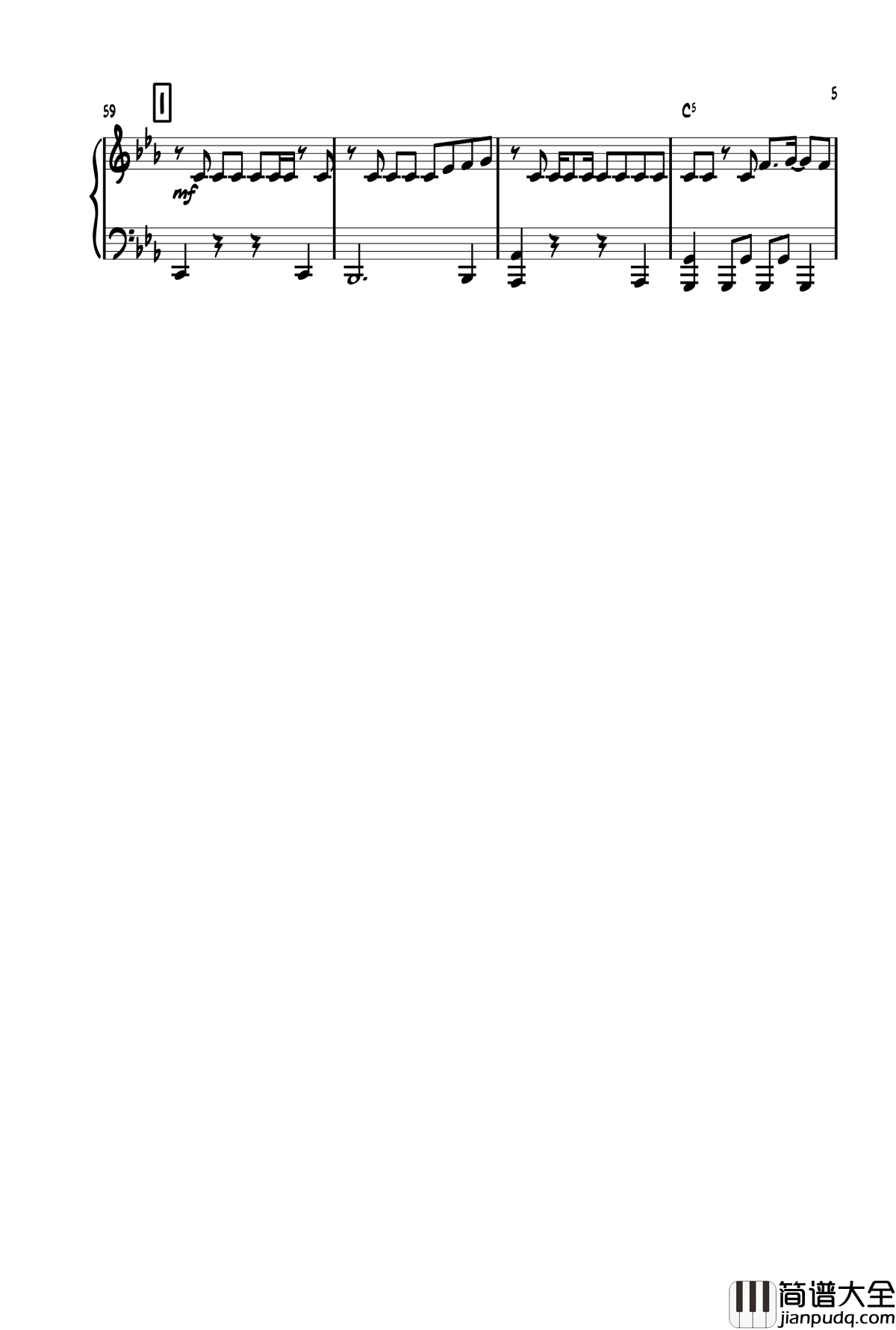 回レ！雪月花钢琴谱_ヒゲ　ドライバ