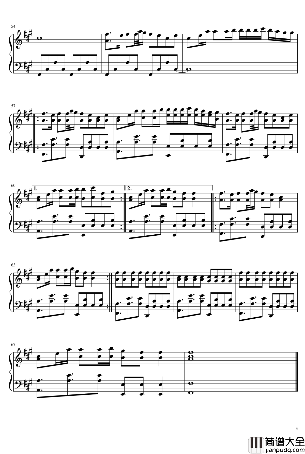 Alan_Walker钢琴谱_常规