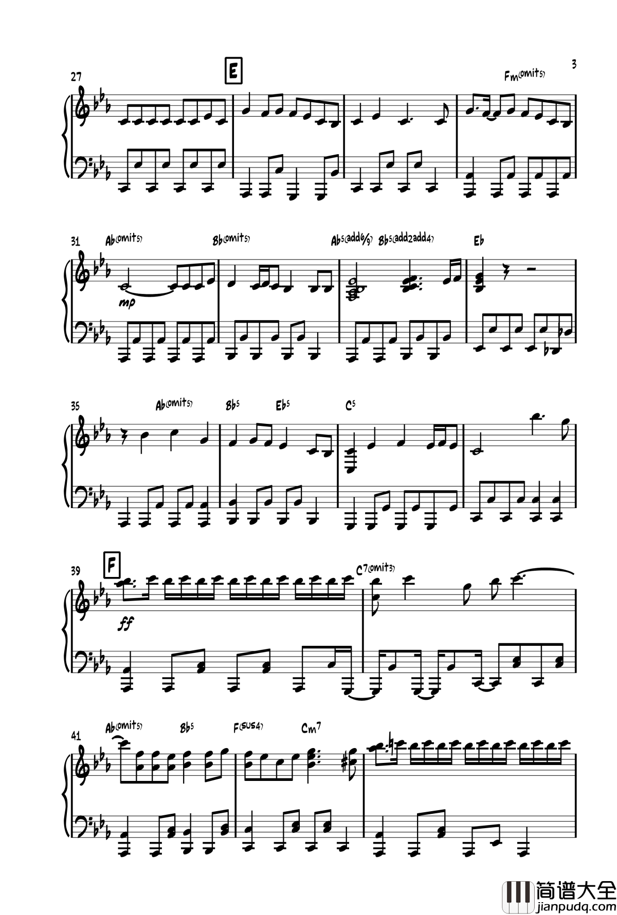 我爱你钢琴谱_IchLiebeDich德语艺术歌曲_贝多芬_beethoven