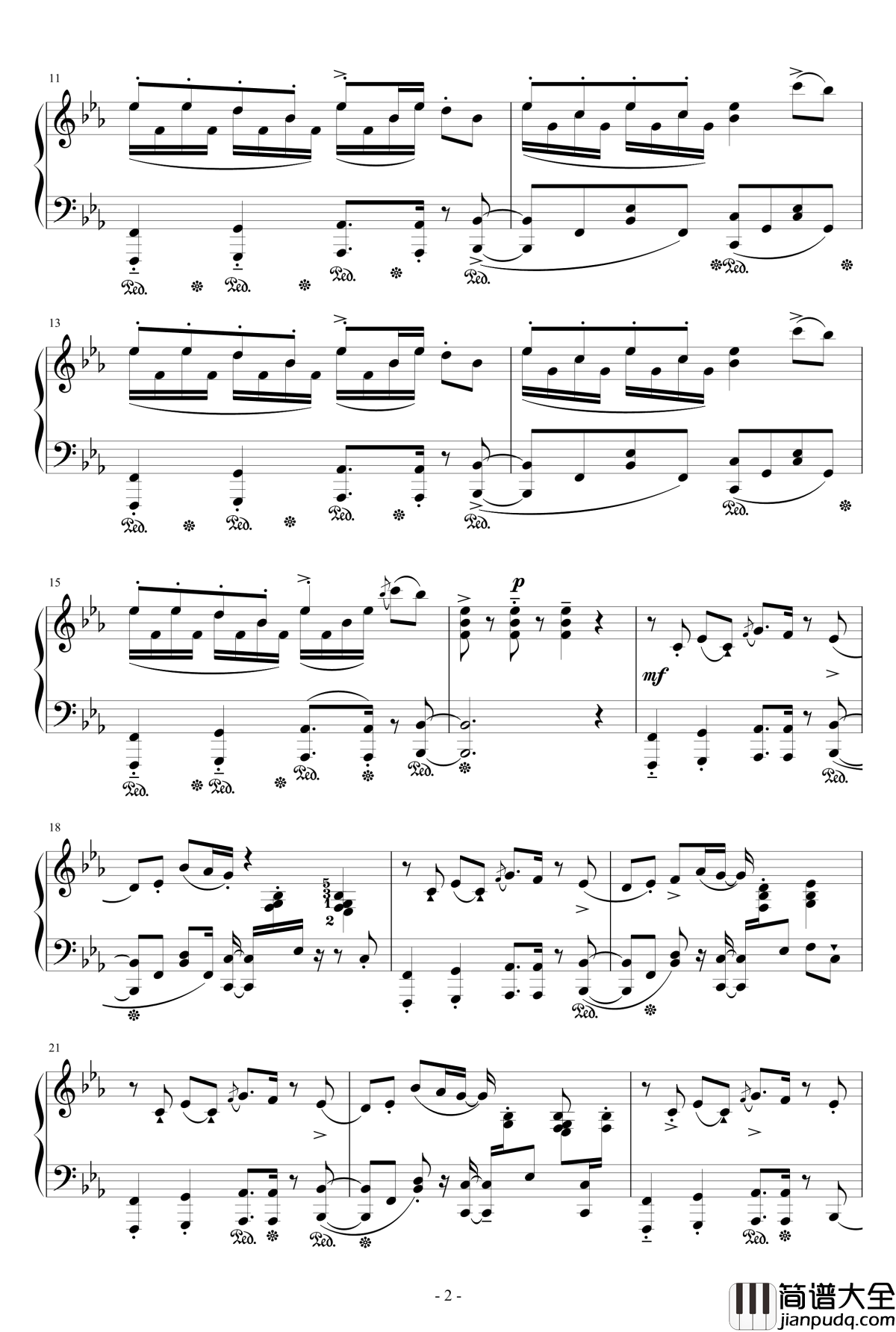 チョコレイト.ディスコ钢琴谱_触手猴