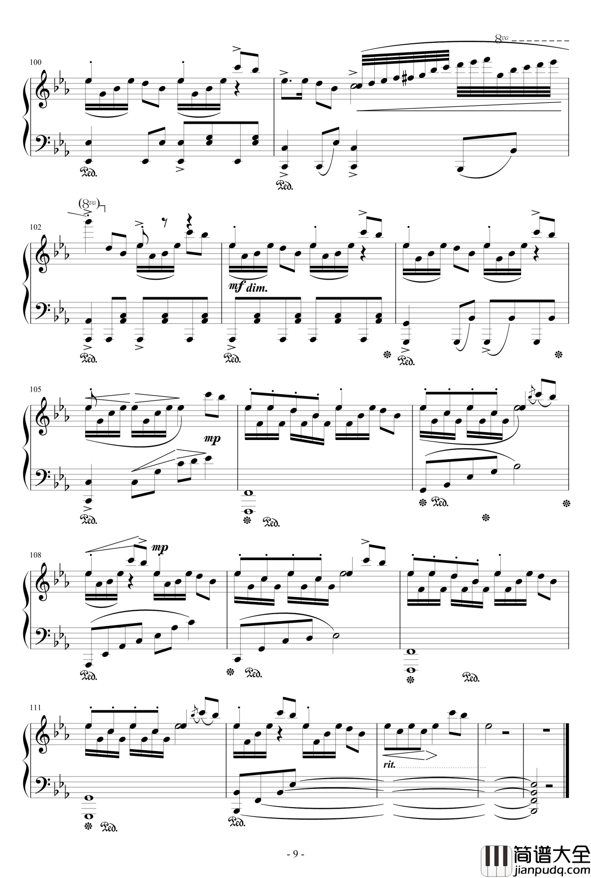 チョコレイト.ディスコ钢琴谱_触手猴