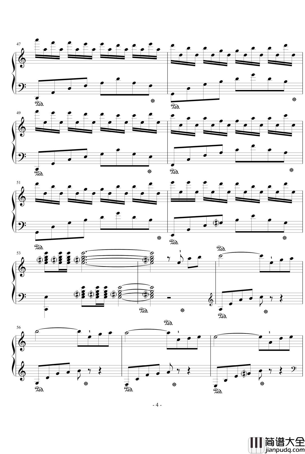 First_love钢琴谱_戴尚辉