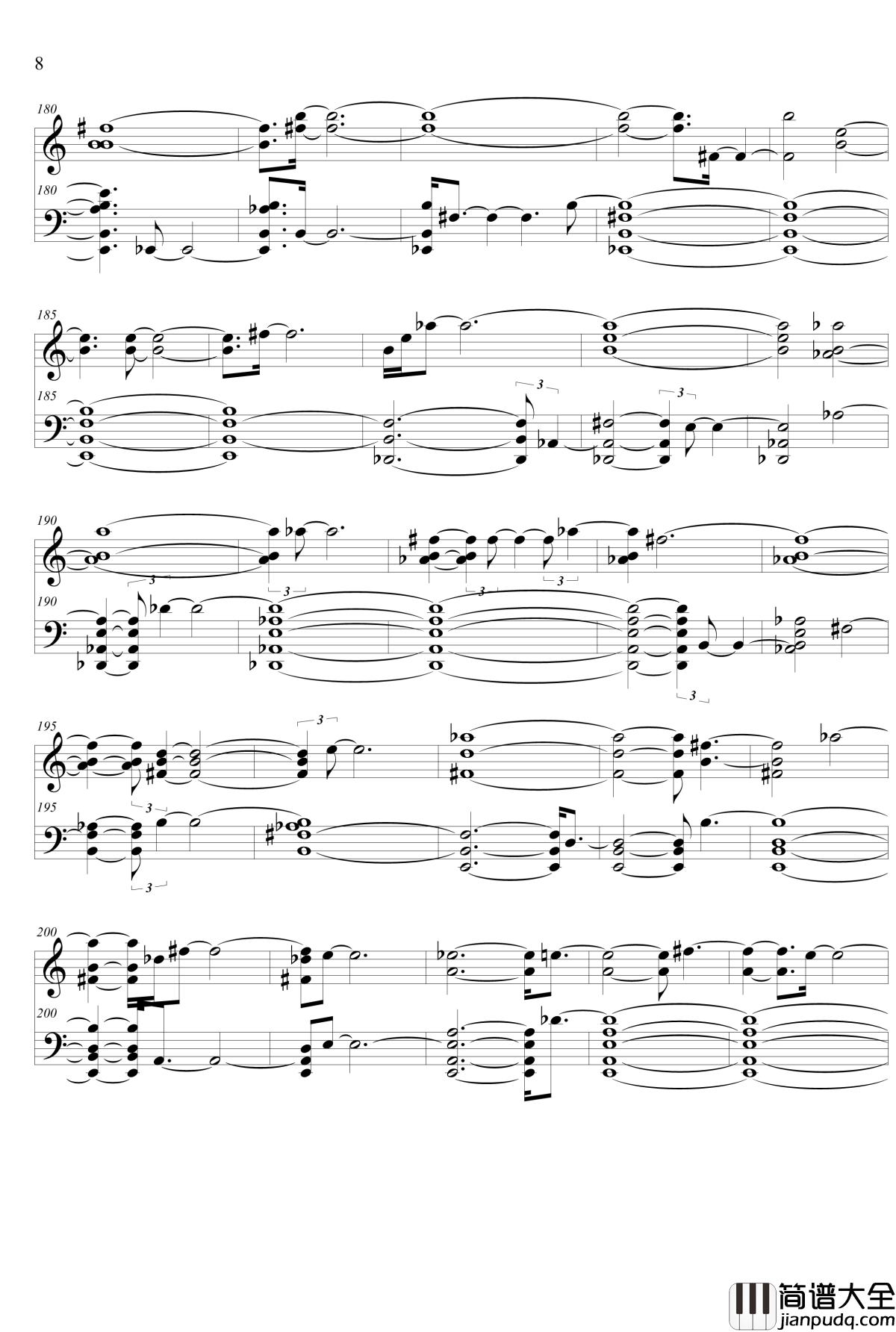 白色相簿2_OST钢琴谱_心はいつもあなたのそばに_Piano_ver._修正版