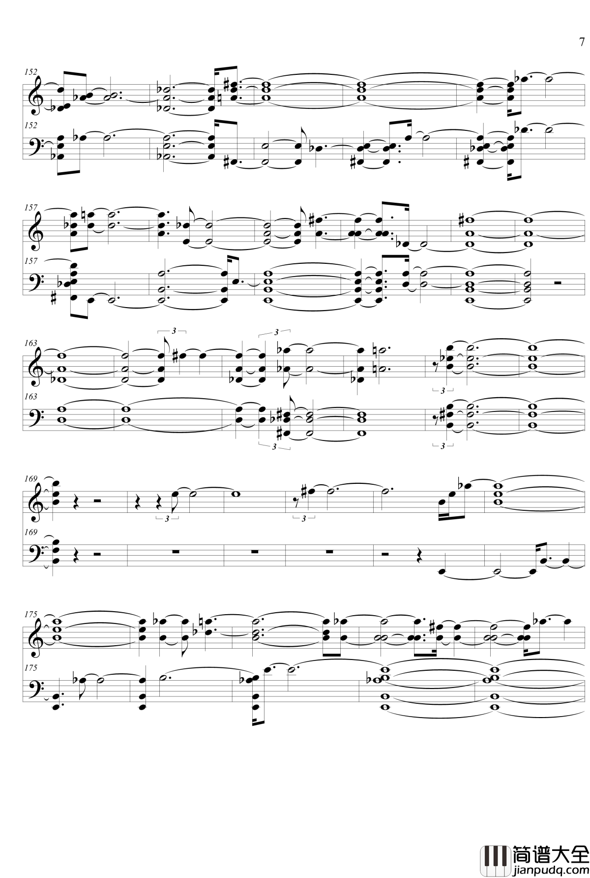 白色相簿2_OST钢琴谱_心はいつもあなたのそばに_Piano_ver._修正版