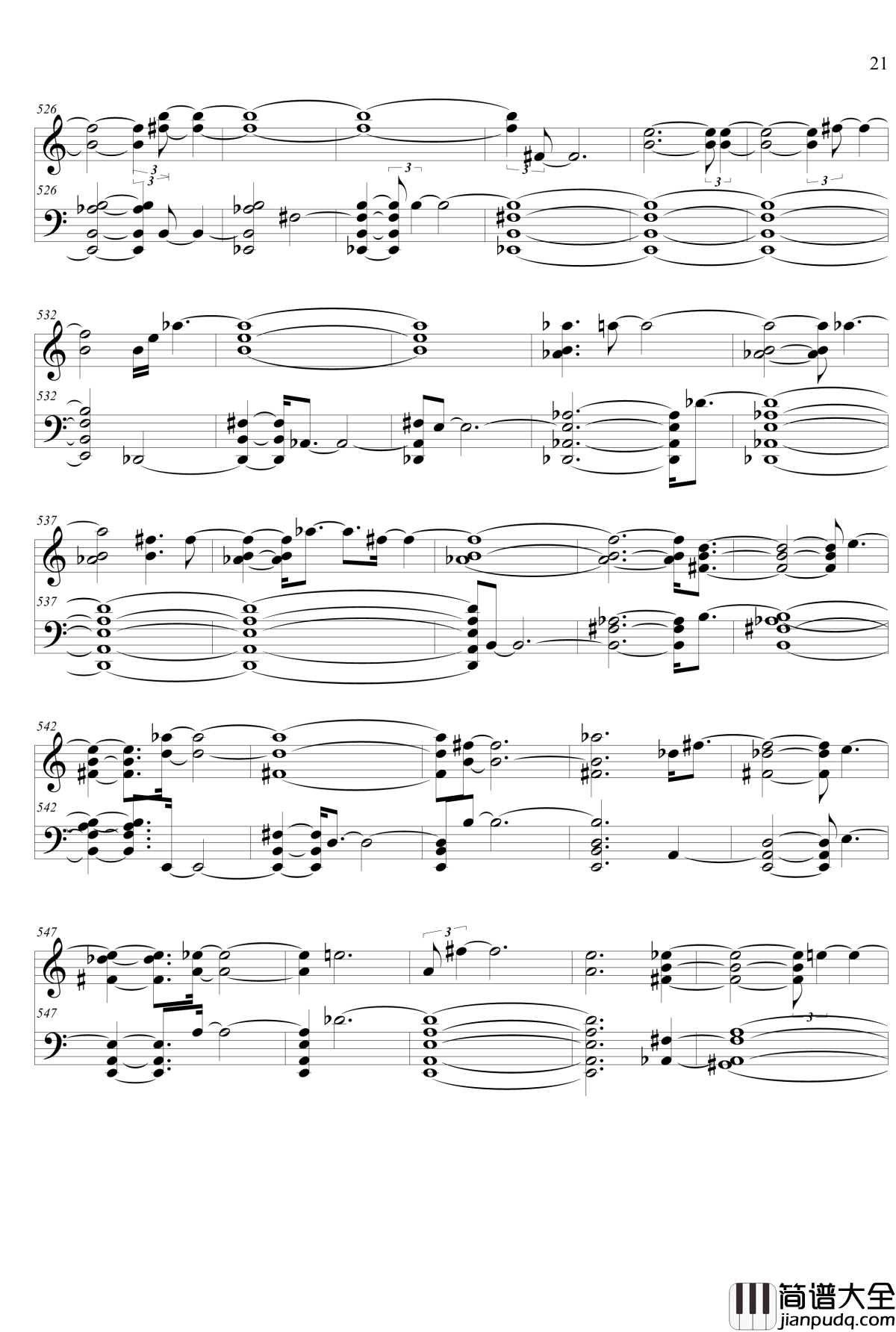 白色相簿2_OST钢琴谱_心はいつもあなたのそばに_Piano_ver._修正版