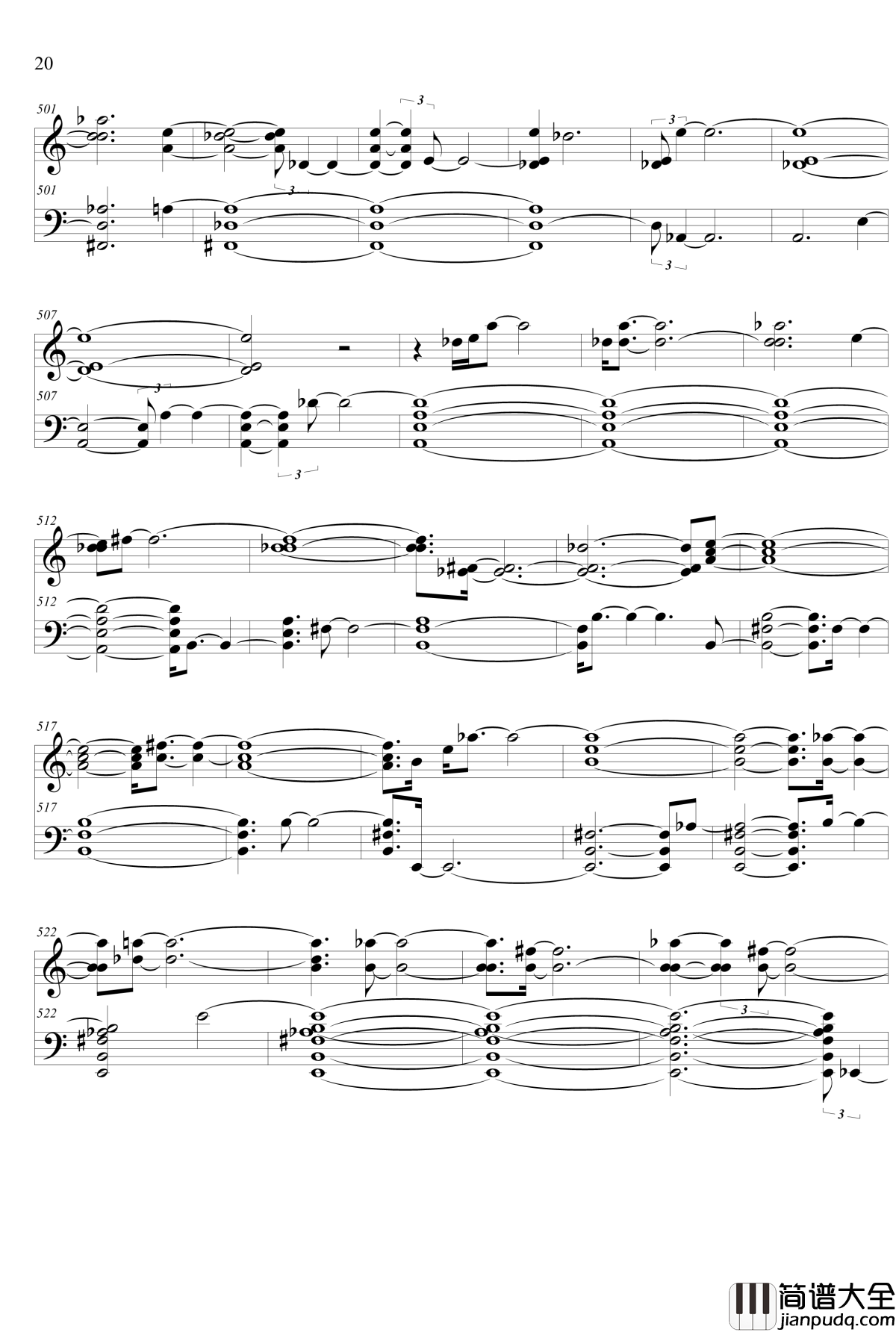 白色相簿2_OST钢琴谱_心はいつもあなたのそばに_Piano_ver._修正版