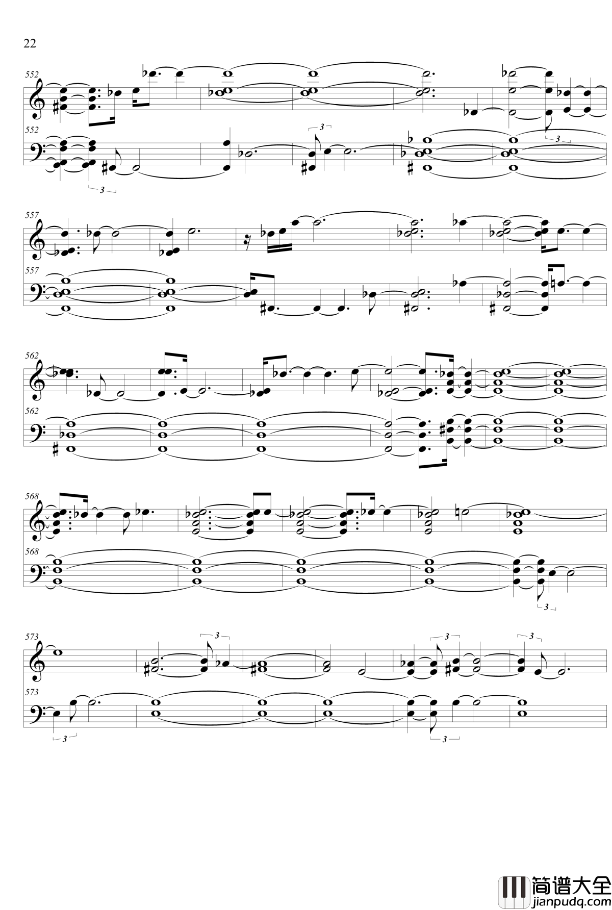 白色相簿2_OST钢琴谱_心はいつもあなたのそばに_Piano_ver._修正版