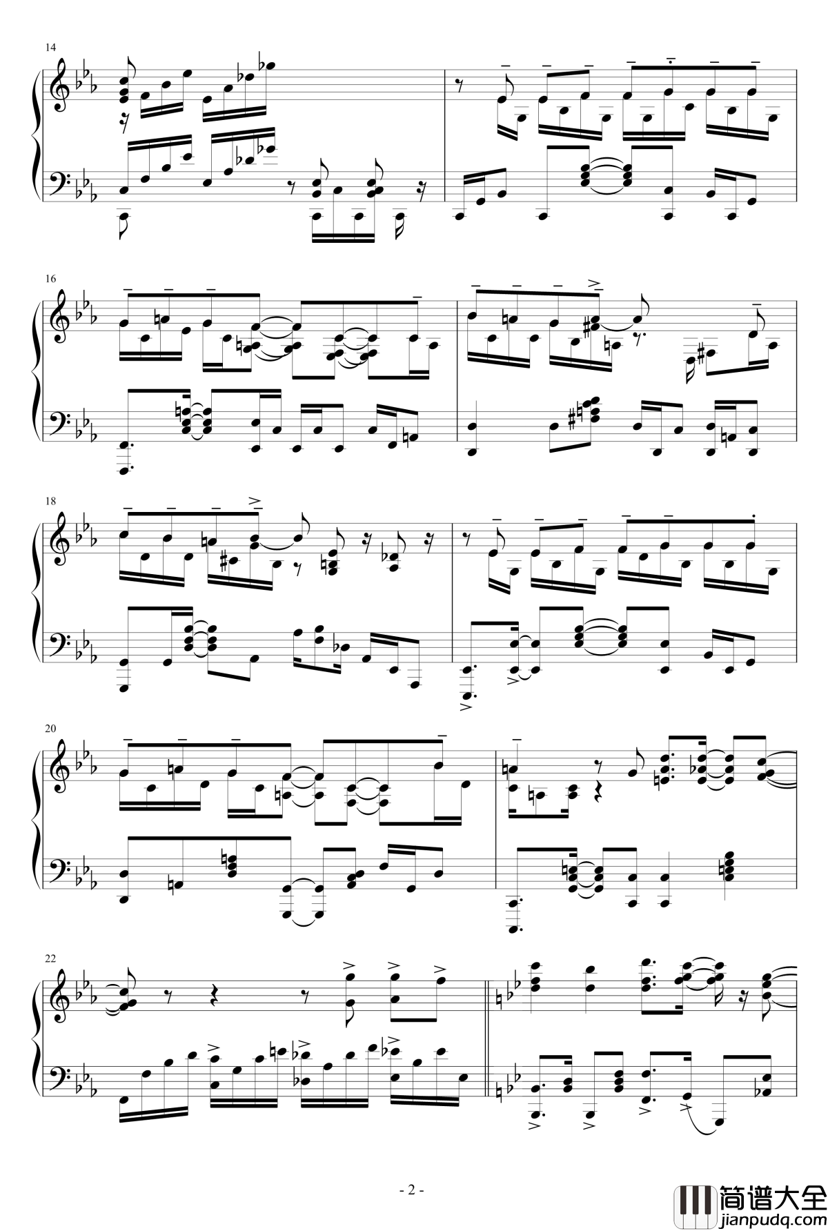 News39钢琴谱_初音ミク