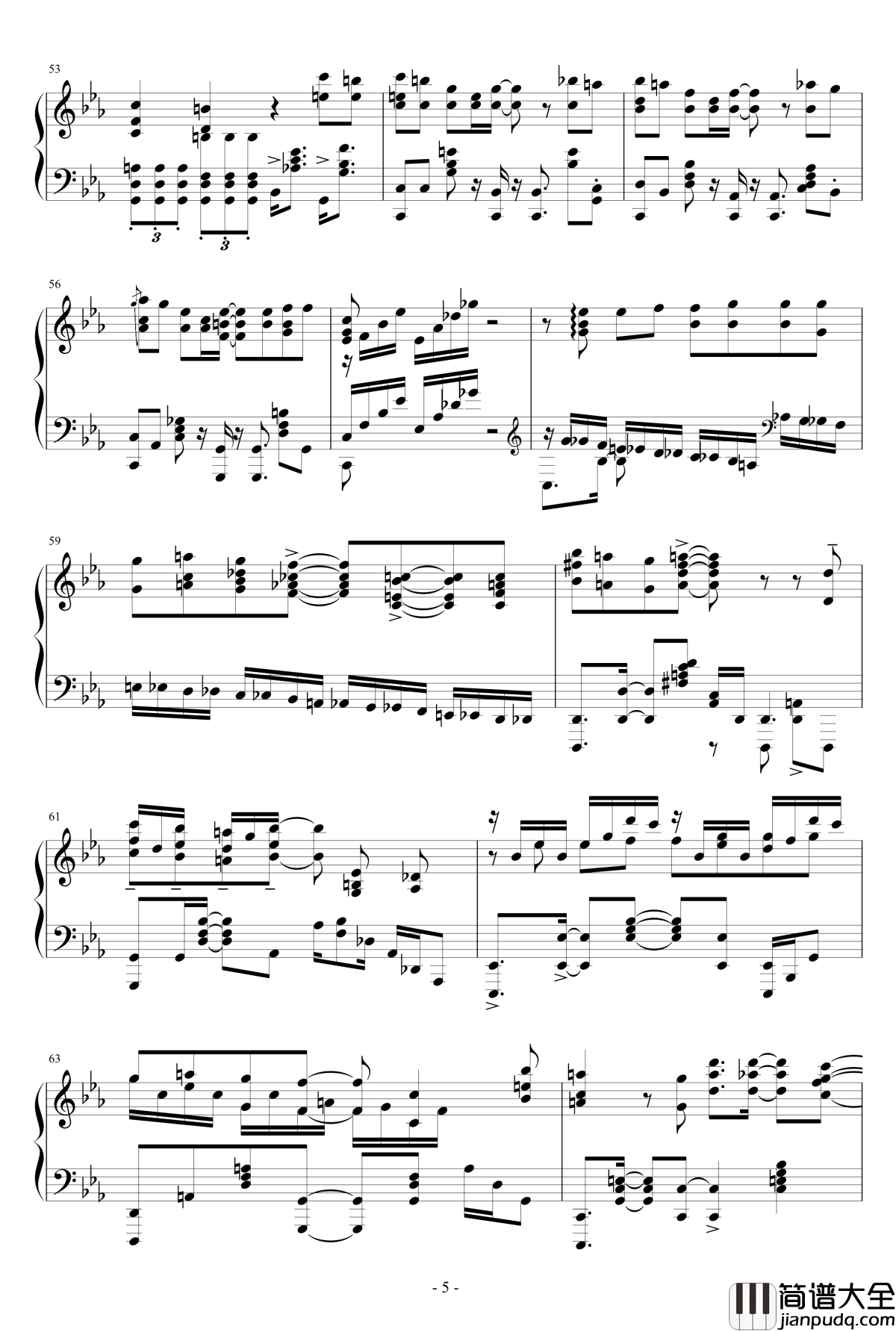 News39钢琴谱_初音ミク