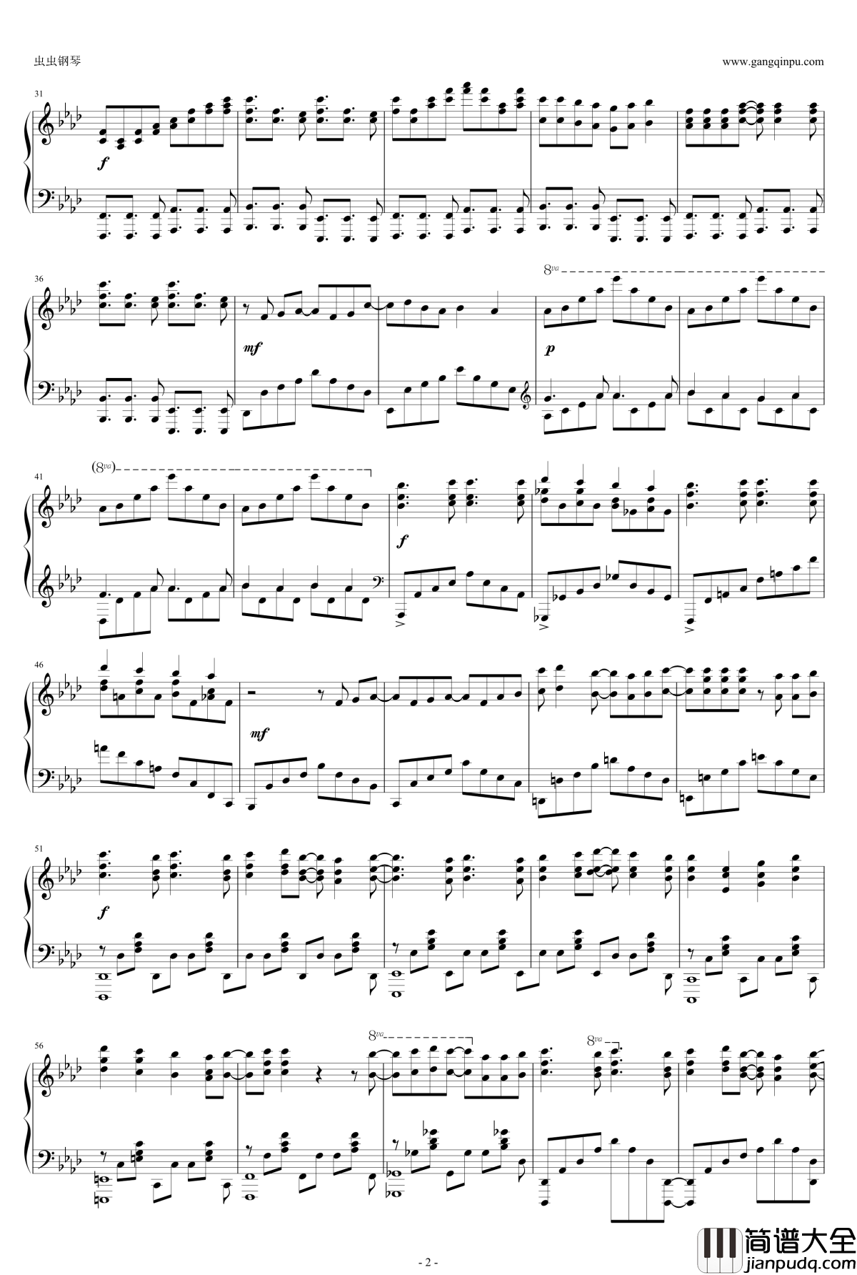 Rising_Hope钢琴谱_LiSA_魔劣OP1_魔法科高校的劣等生