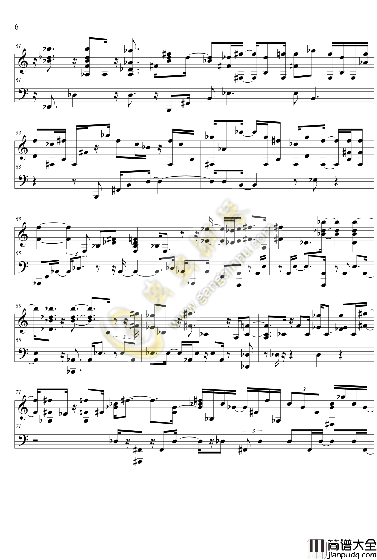 声之形主题曲钢琴谱_恋をしたのは_修正版