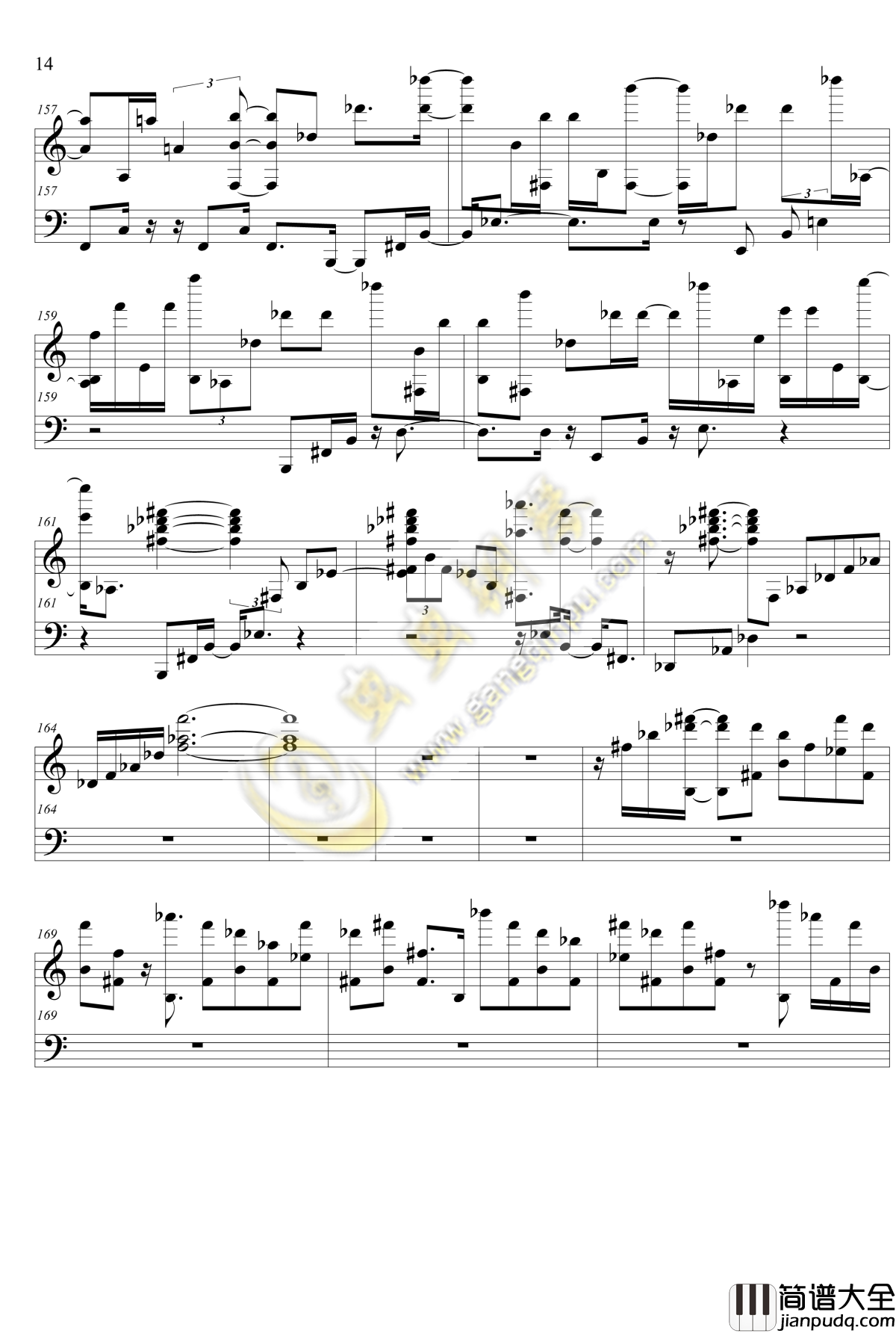 声之形主题曲钢琴谱_恋をしたのは_修正版