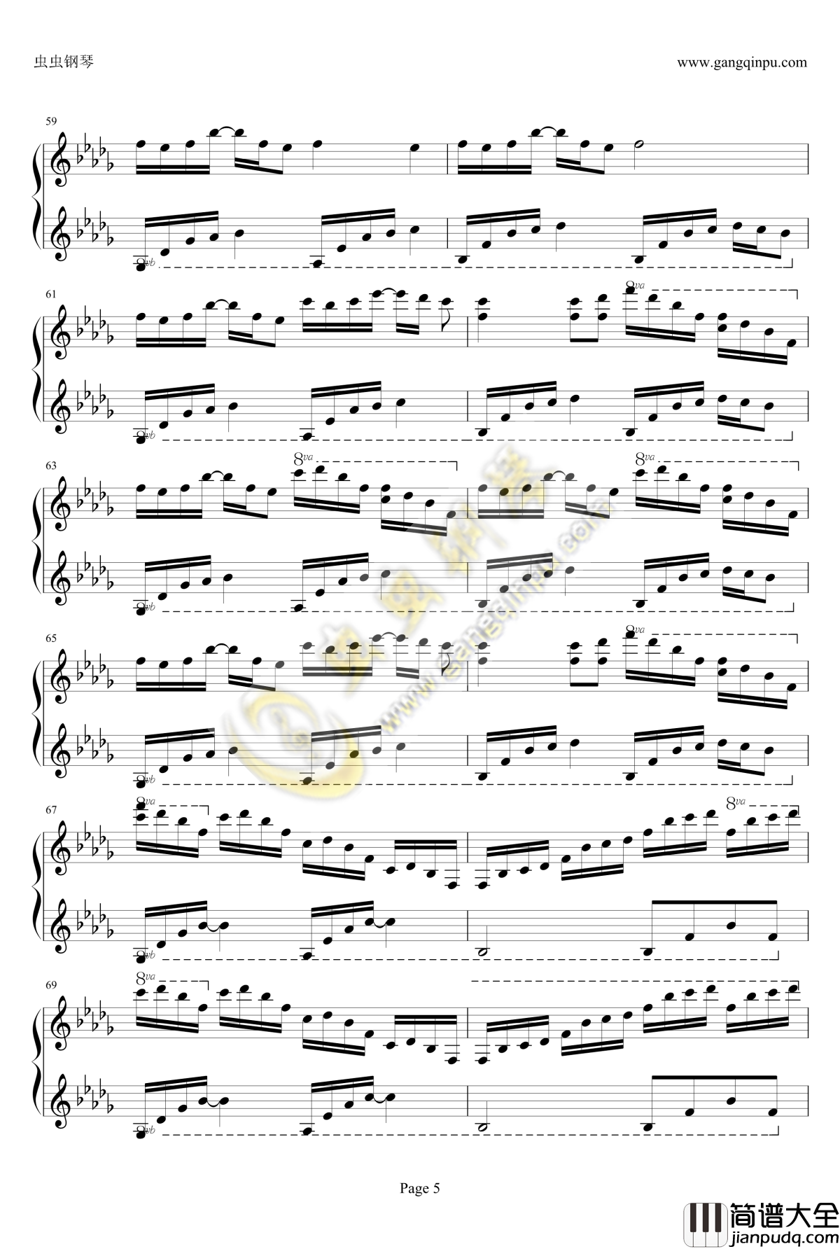 luv_letter钢琴谱_完美独奏版_DJ_Okawari