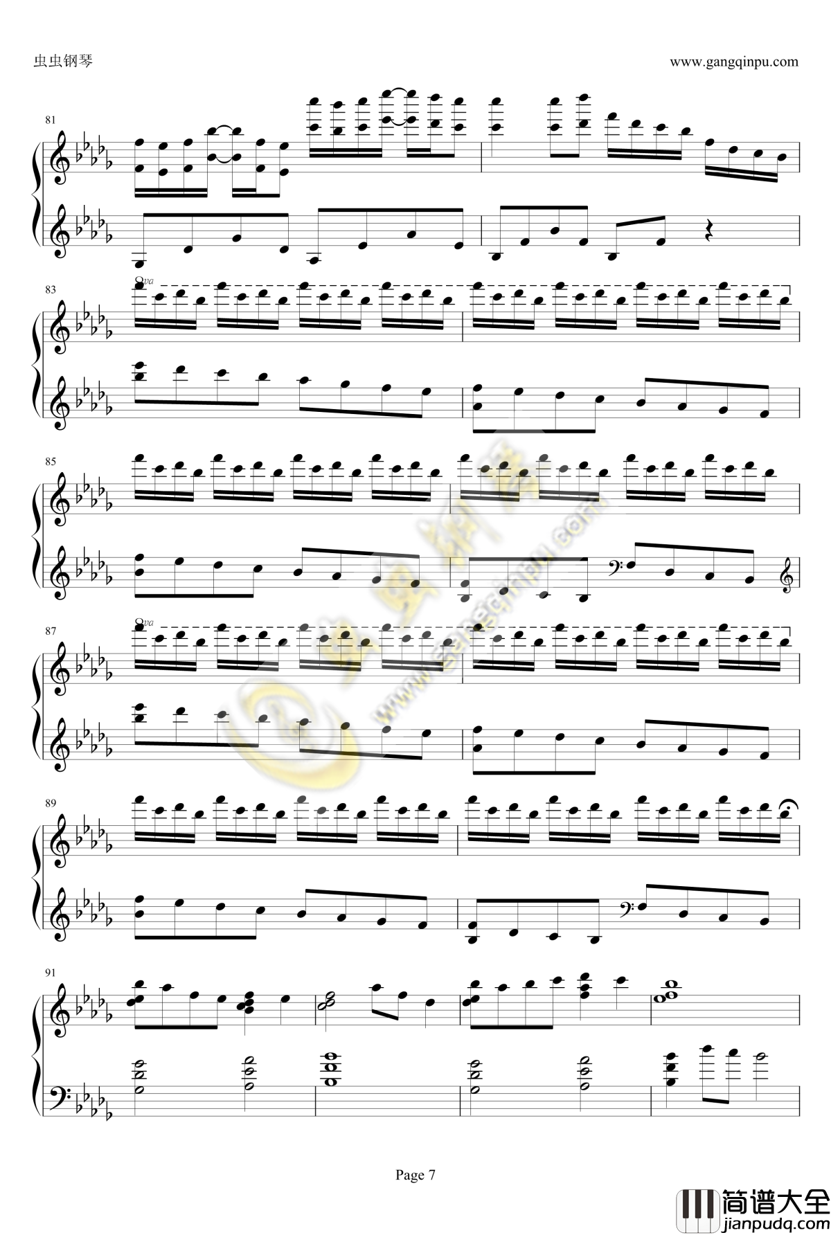 luv_letter钢琴谱_完美独奏版_DJ_Okawari