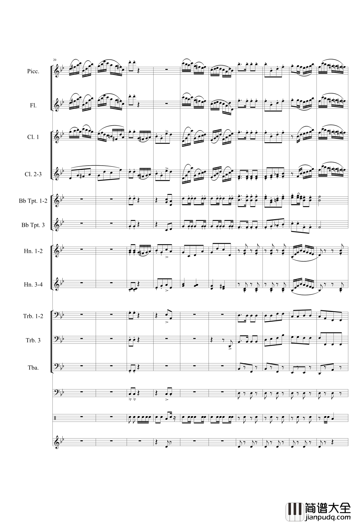 Fest_March钢琴谱_wudildy