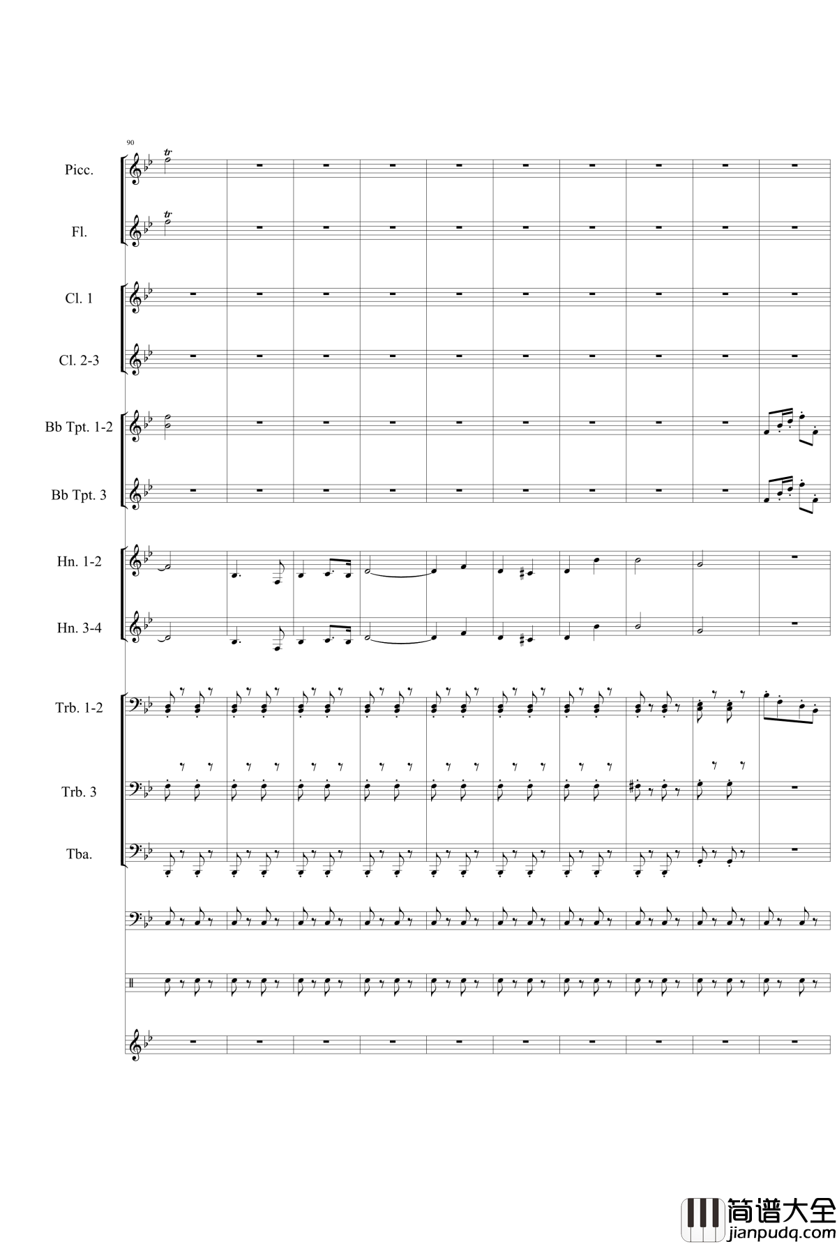 Fest_March钢琴谱_wudildy