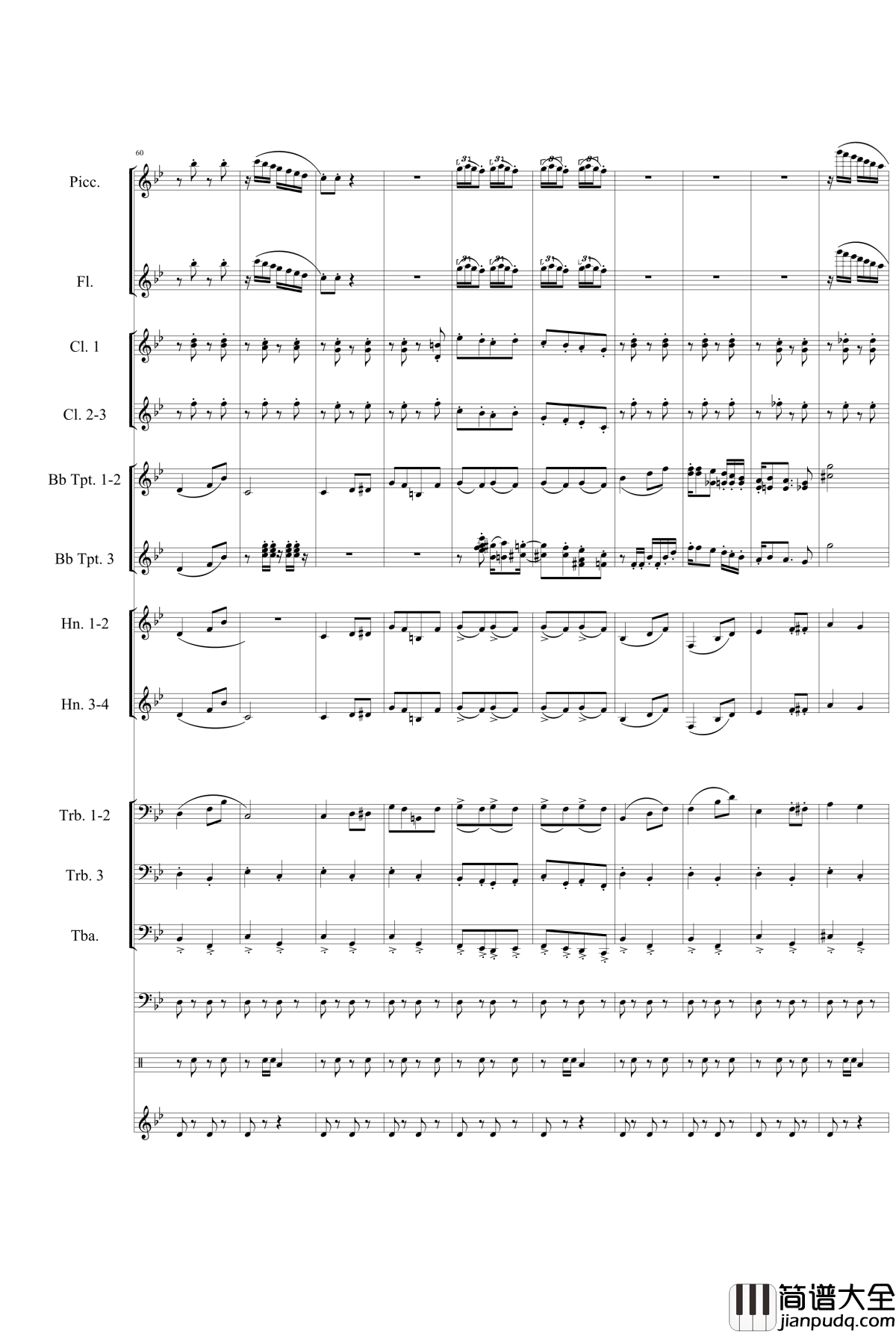 Fest_March钢琴谱_wudildy