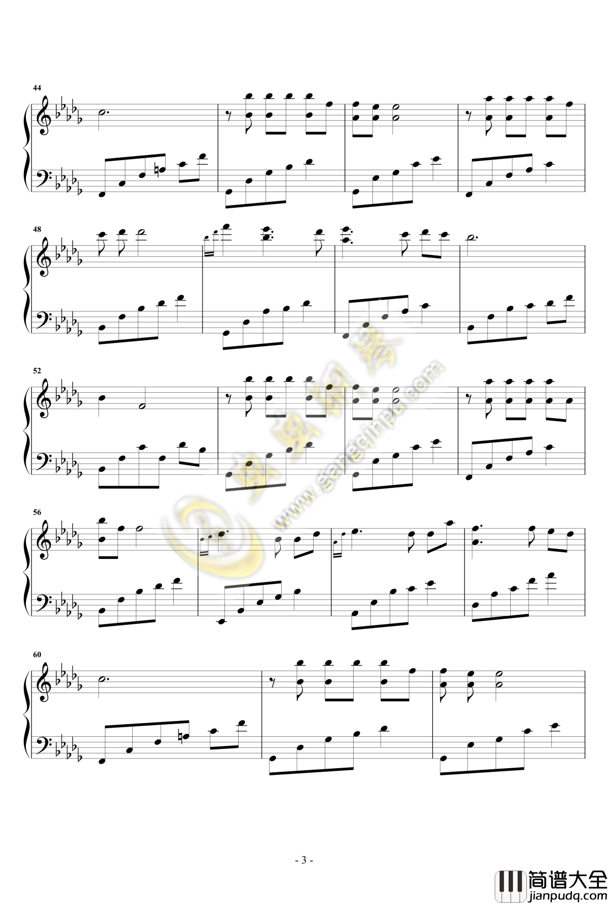 记得有人在等你钢琴谱_夜的钢琴曲IV_石进