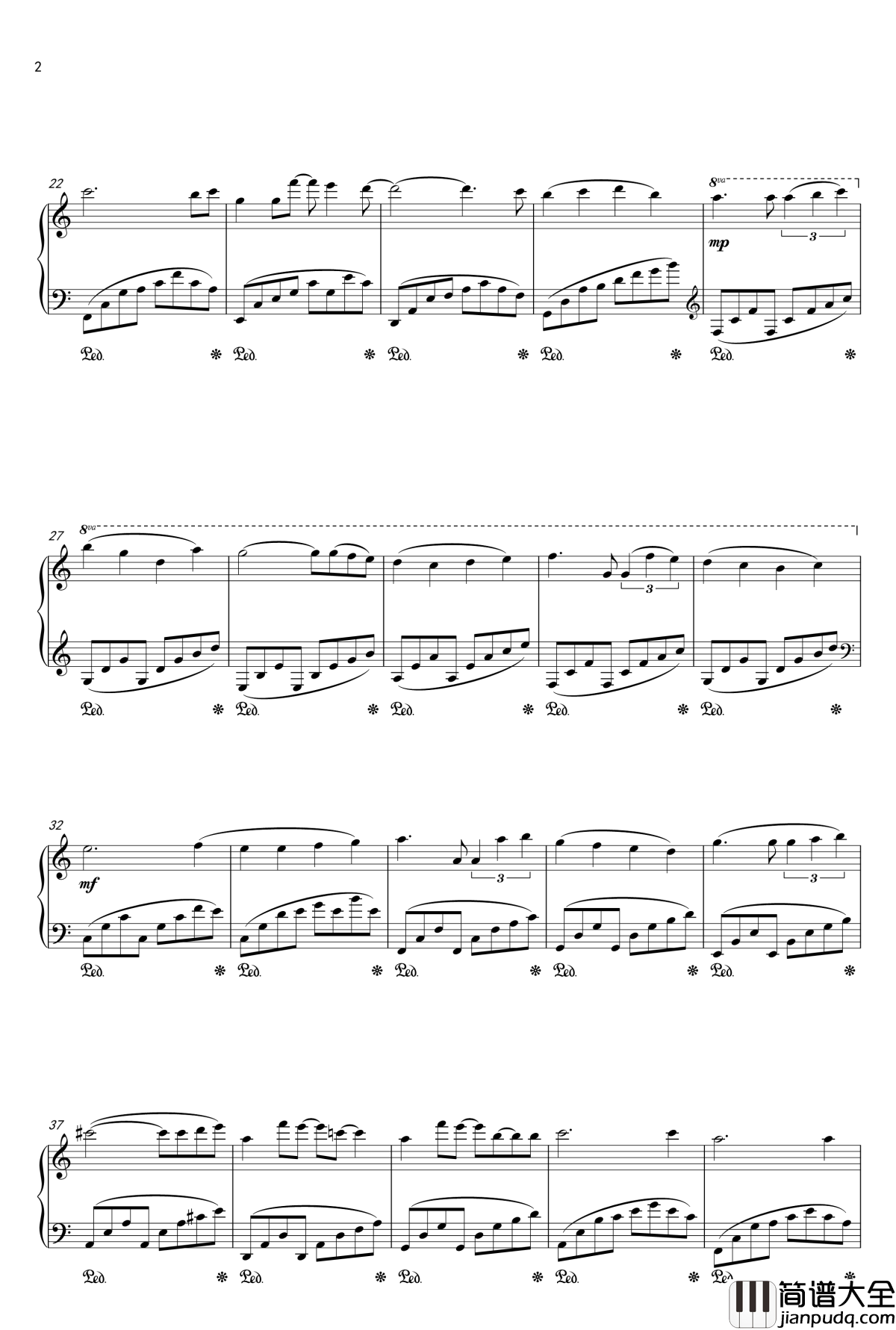 写给酸奶钢琴谱_1037854971