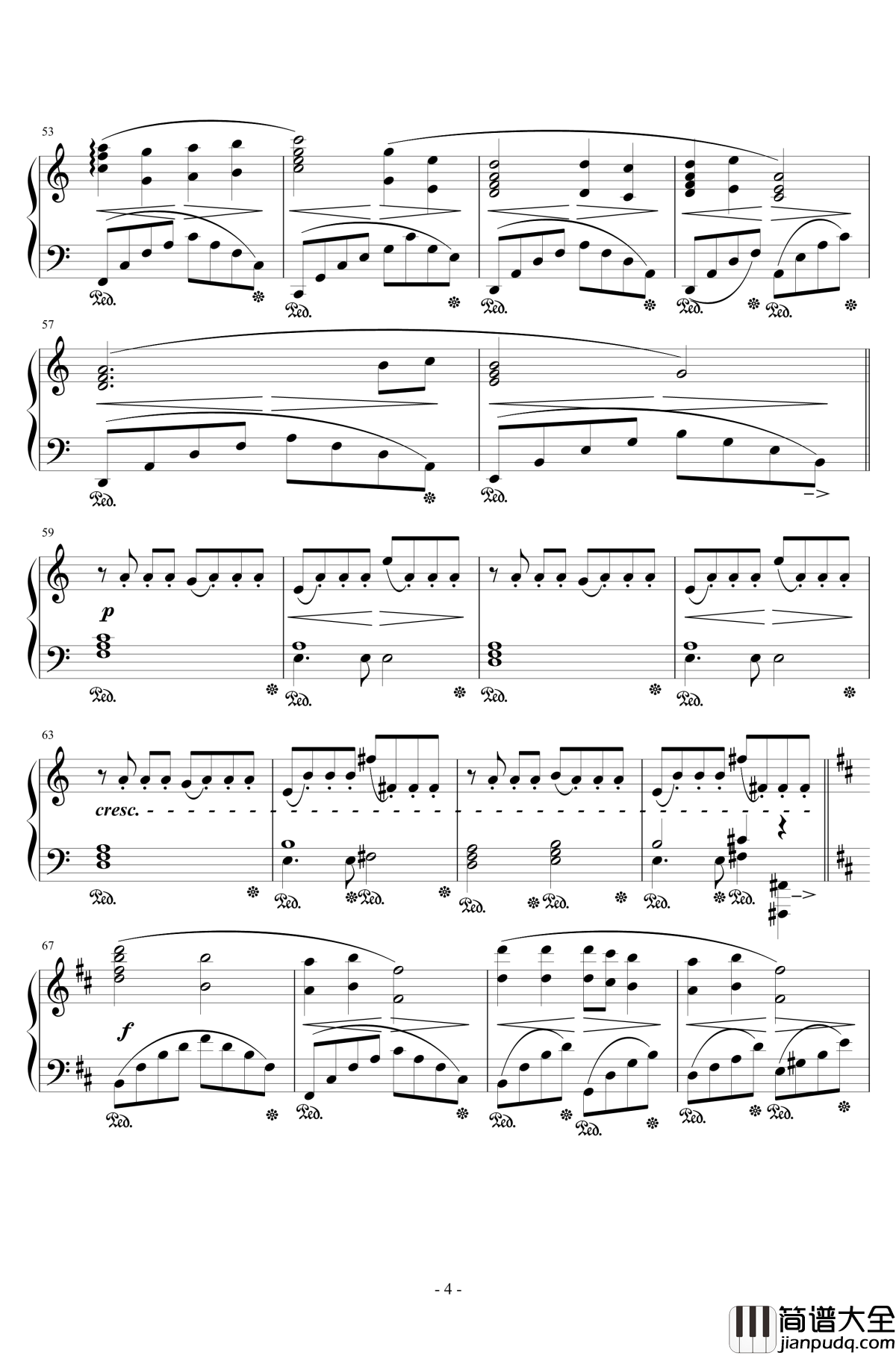 You're_Not_Alone钢琴谱_最终幻想