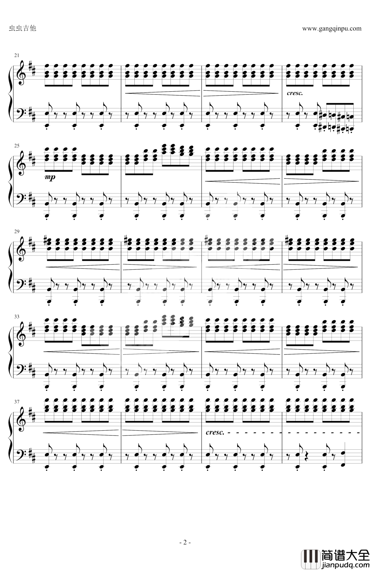 閃光钢琴谱_Distant_Worlds_III_最终幻想