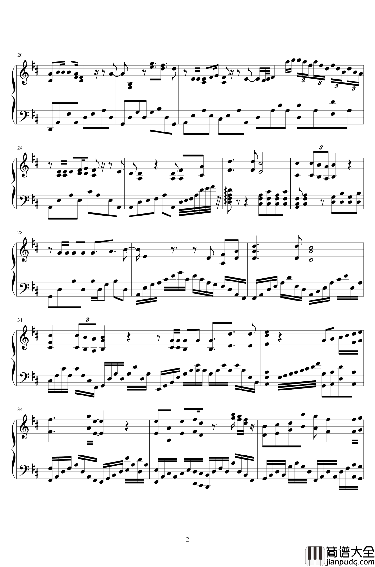 深处钢琴谱_武林外传_韩红