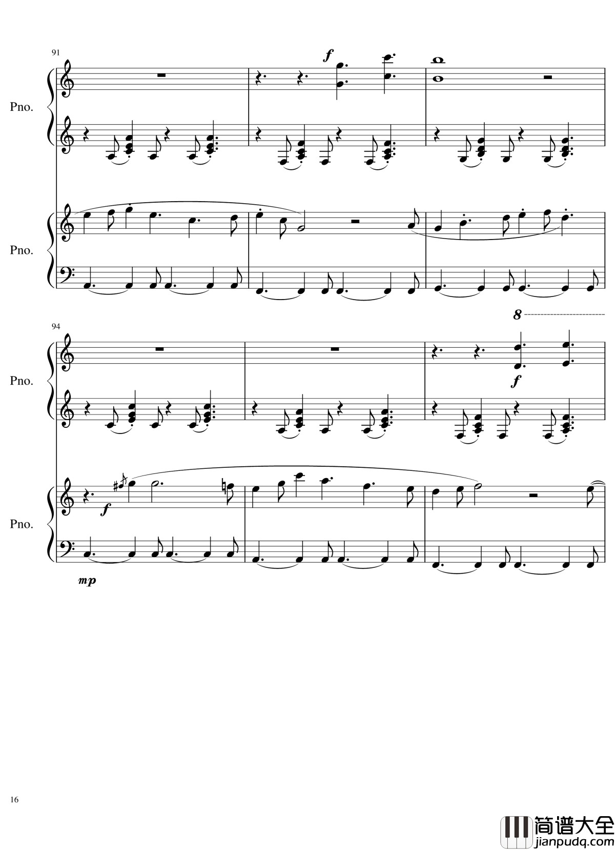 Doki_Doki_Literature_Club钢琴谱_心跳心跳文学部_钢琴谱合集