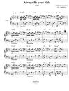 Always_By_Your_Side钢琴谱_Crepe_吉他谱_钢琴谱_简谱