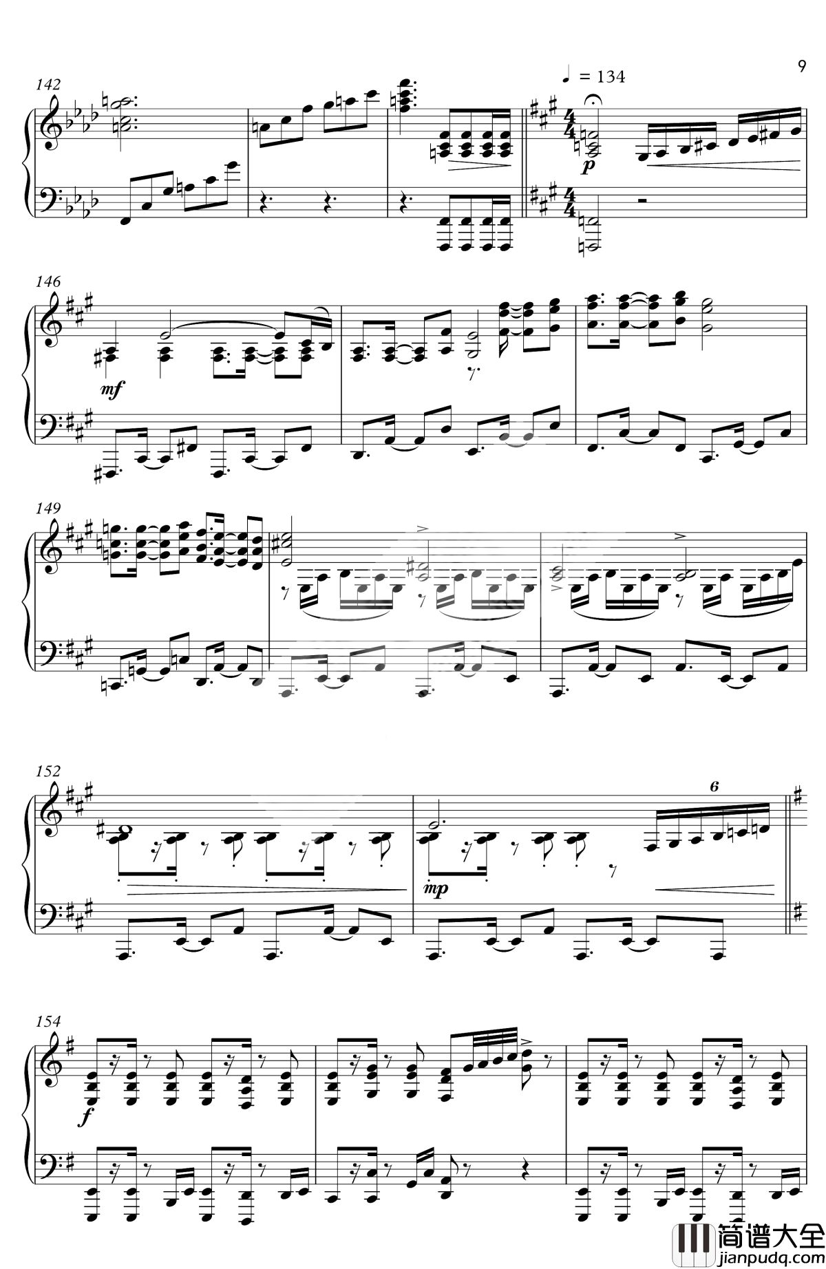 怪物猎人历代组曲钢琴谱