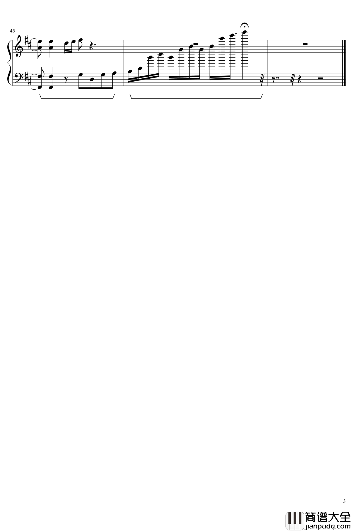 恋与制作人BGM棋逢对手钢琴谱