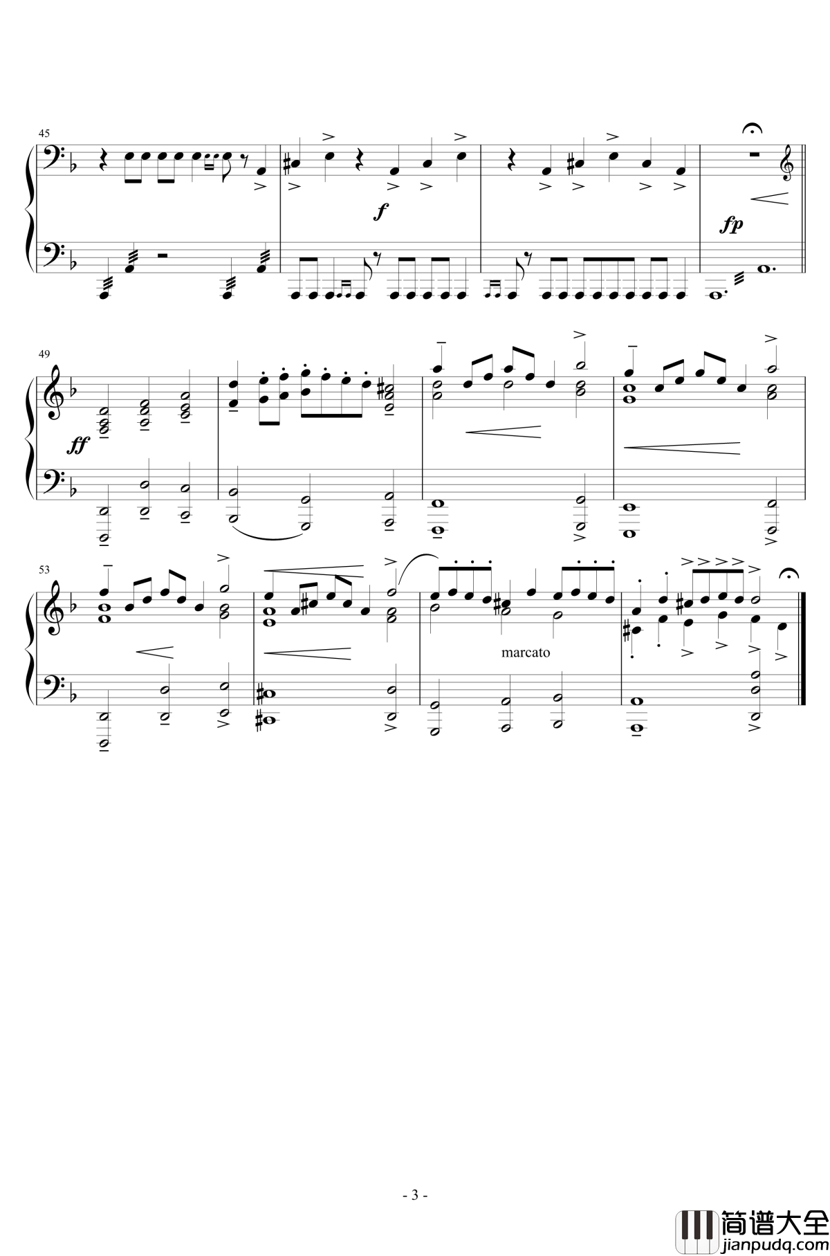 青少年管弦乐队指南钢琴谱_Op.34__主题部分_布里顿