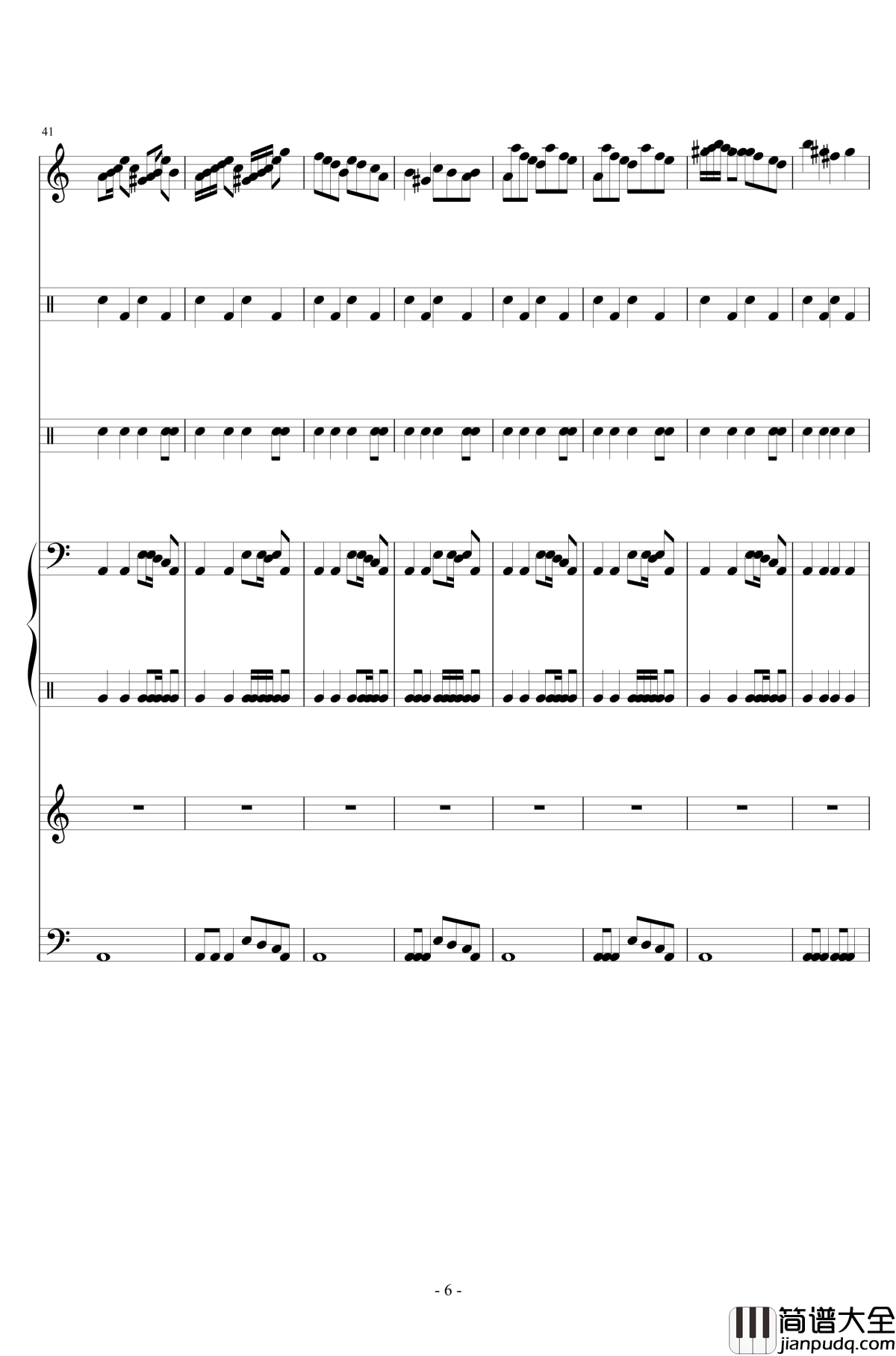 Obelisk钢琴谱_DJ_Katana