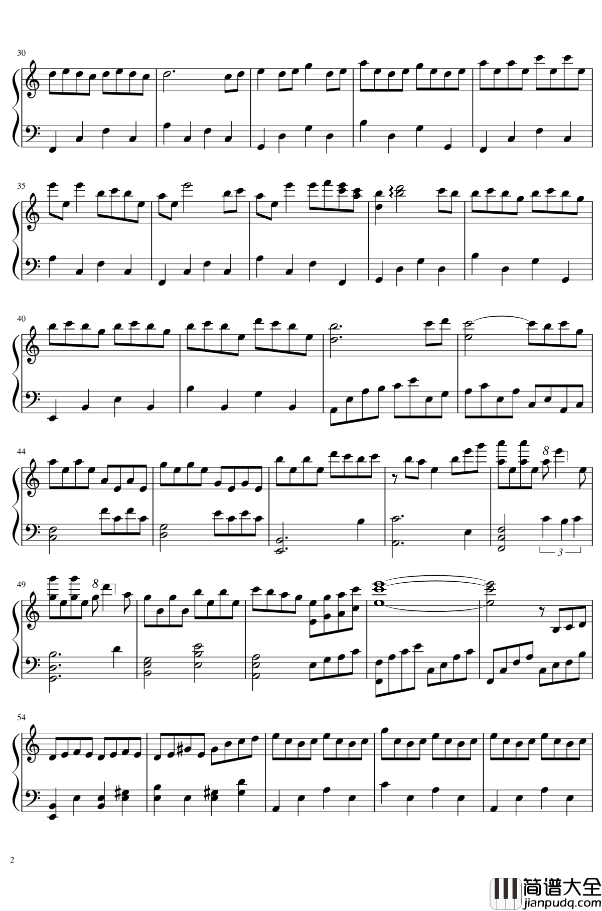 仍在凋零钢琴谱_academics