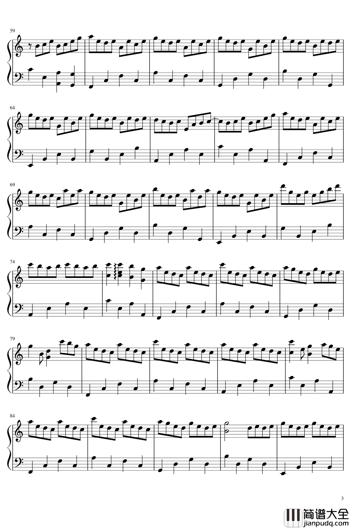 仍在凋零钢琴谱_academics